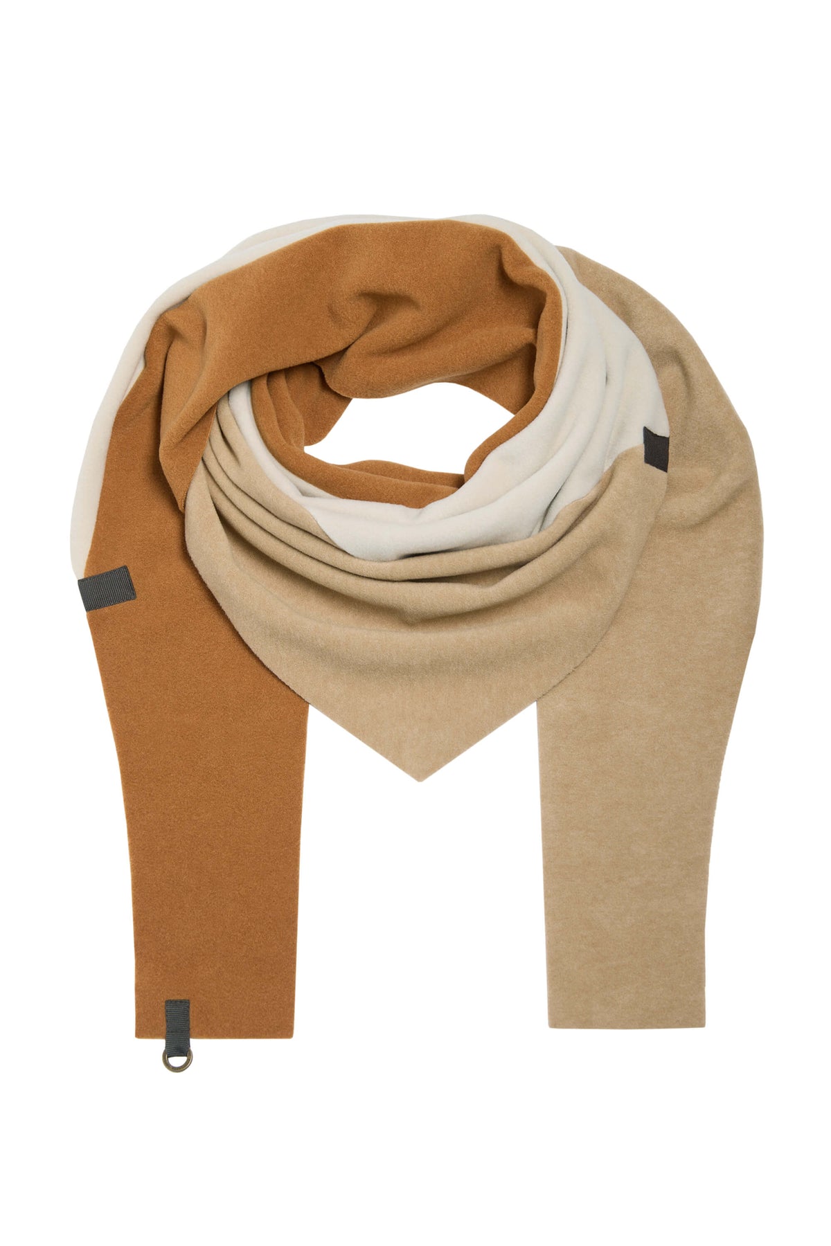 HSCPH Freece scarf in rust