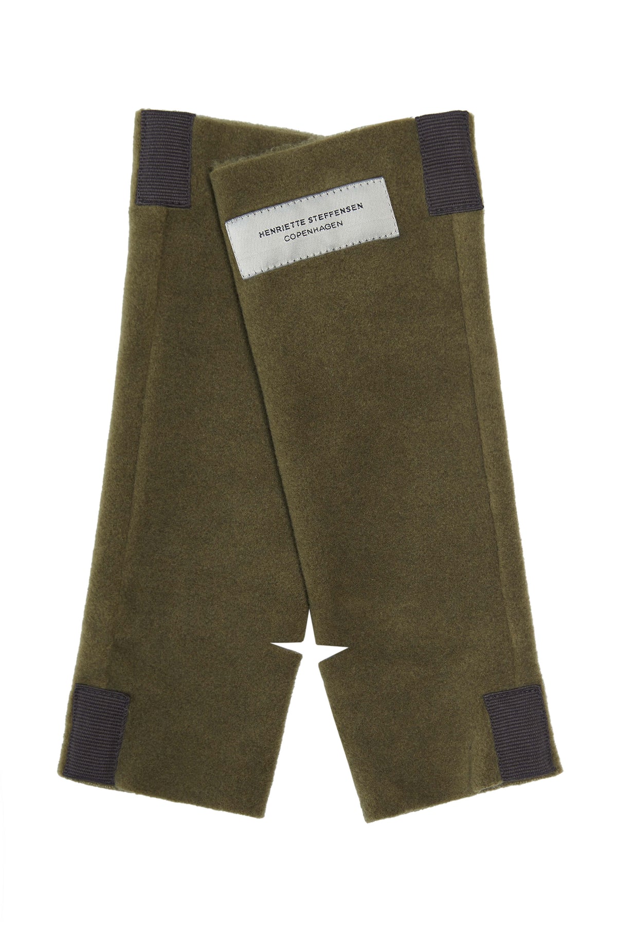 Henriette Steffensen Copenhagen moss wrist warmers