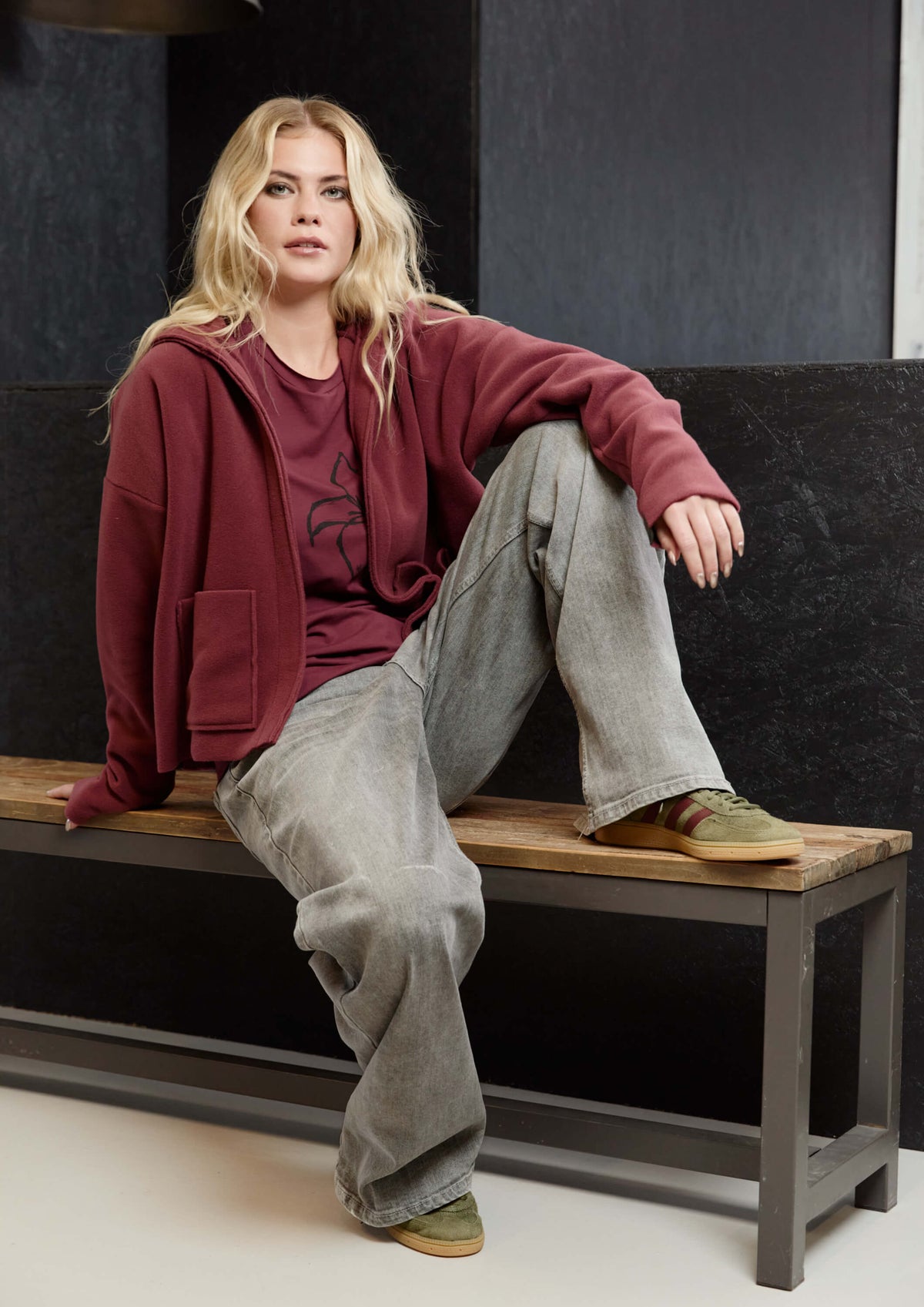 Henriette Steffensen Copenhagen hooded cardigan