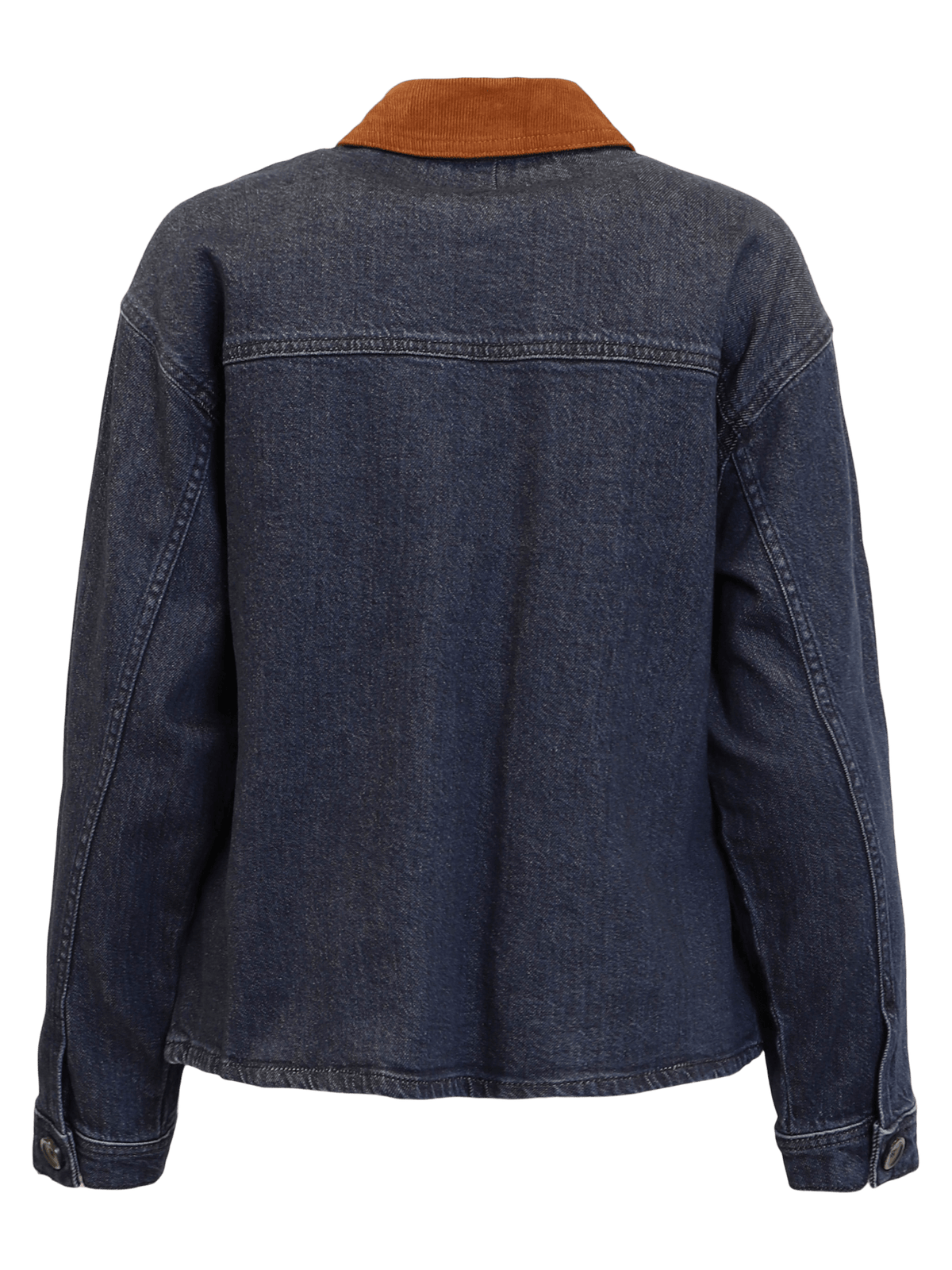 B. Copenhagen relaxed-fit denim jacket back view