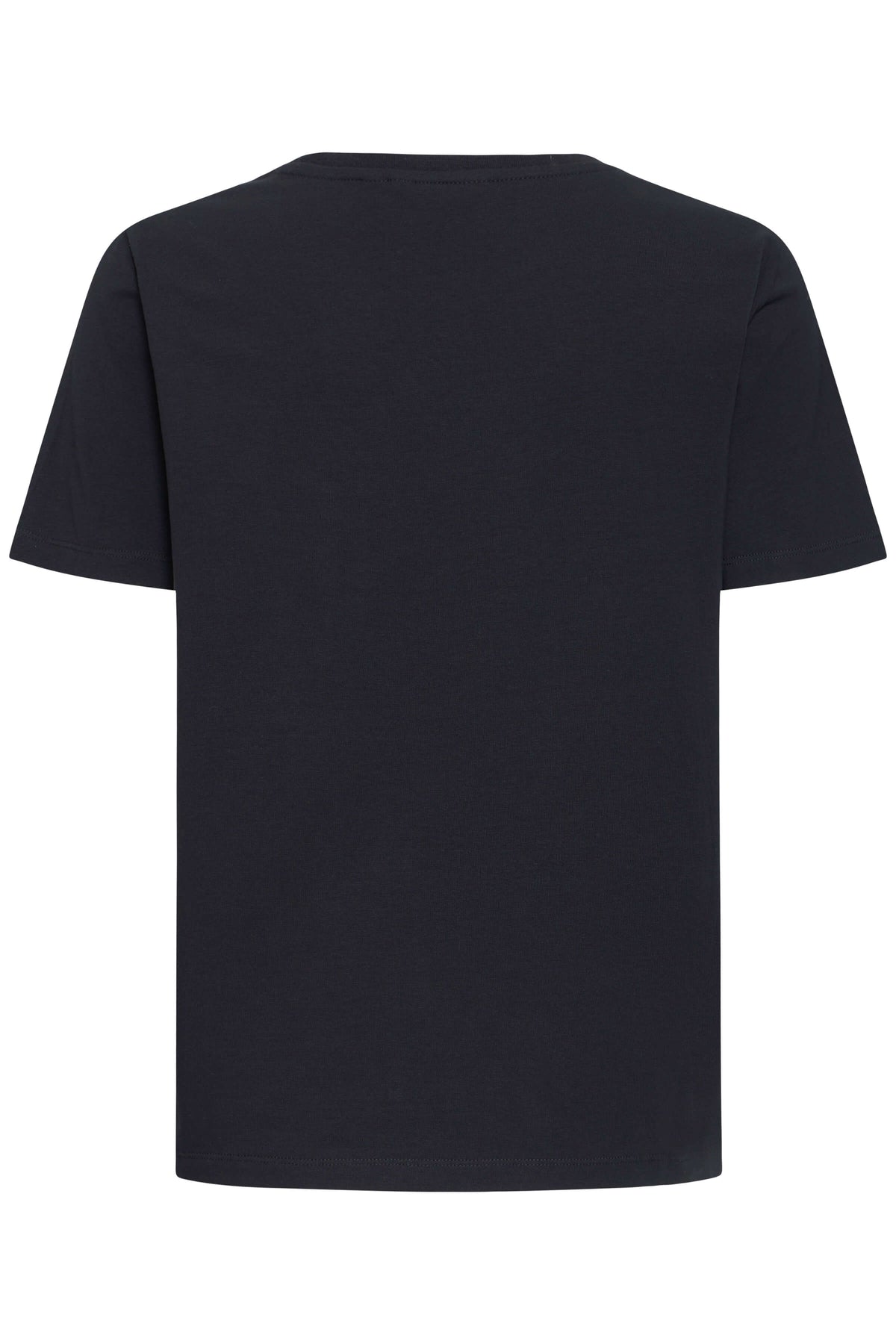 b.young Padinna T-shirt, dark navy short-sleeve top shown from the back