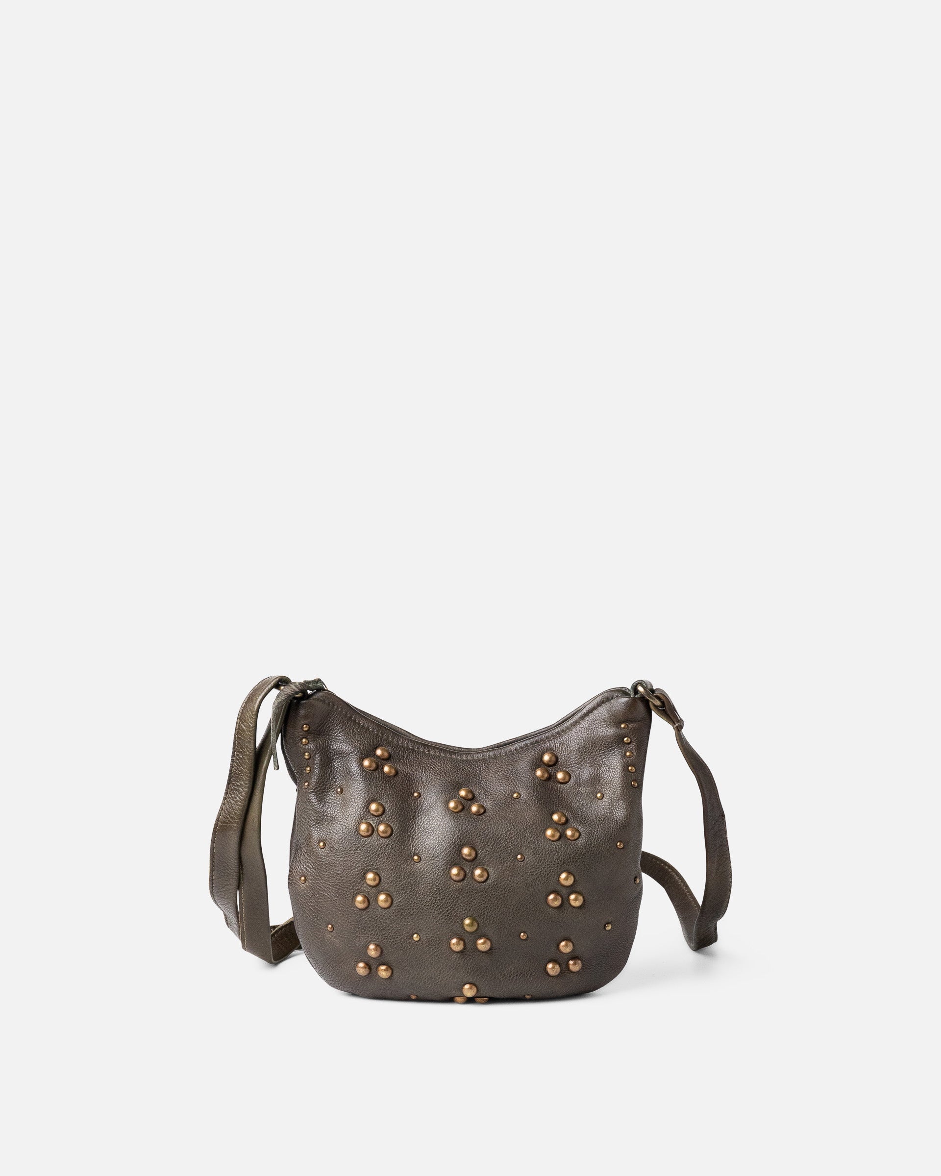 BIBA Hill leather crossbody bag HIL2L front view