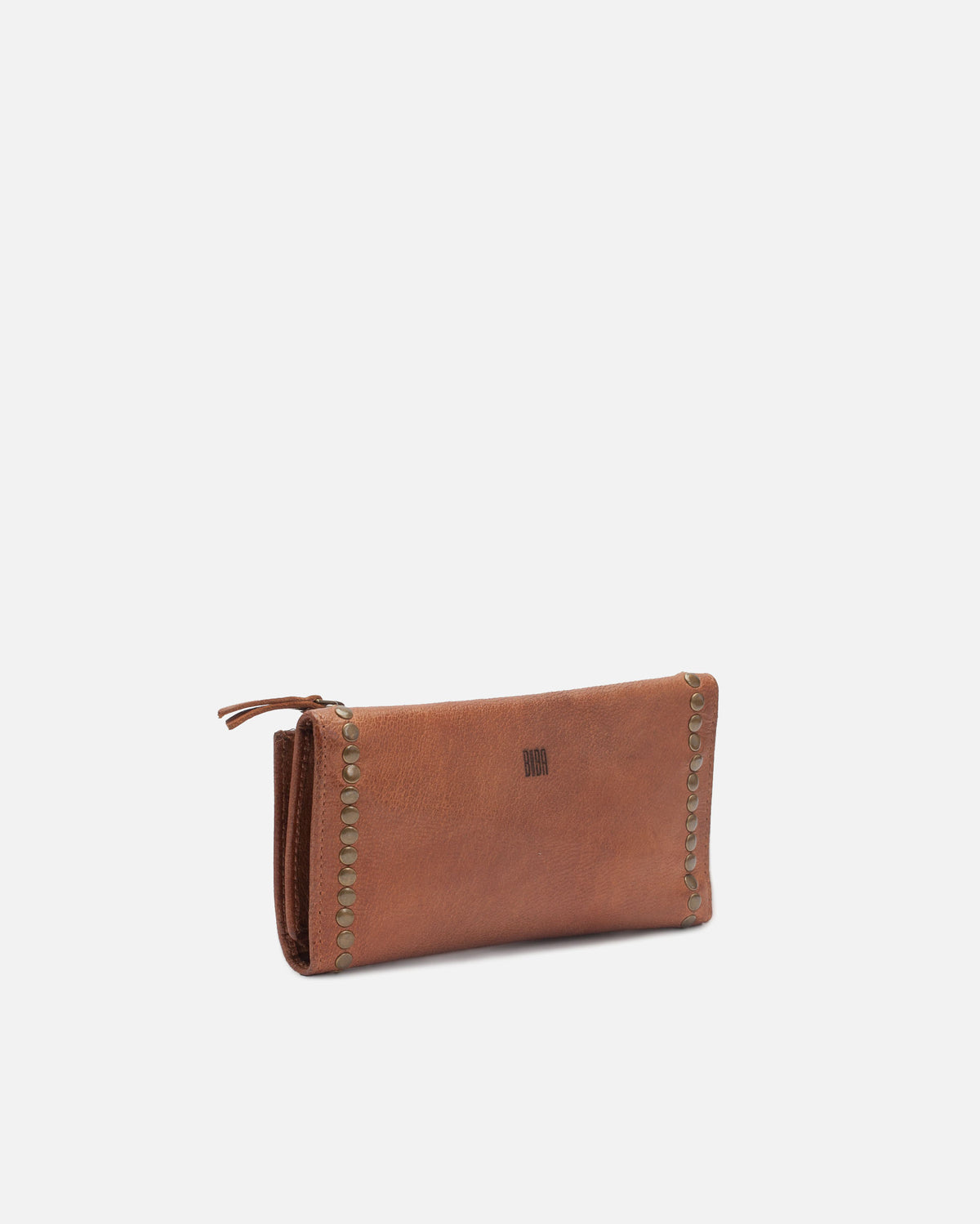 BIBA Portland leather wallet with stud detailing