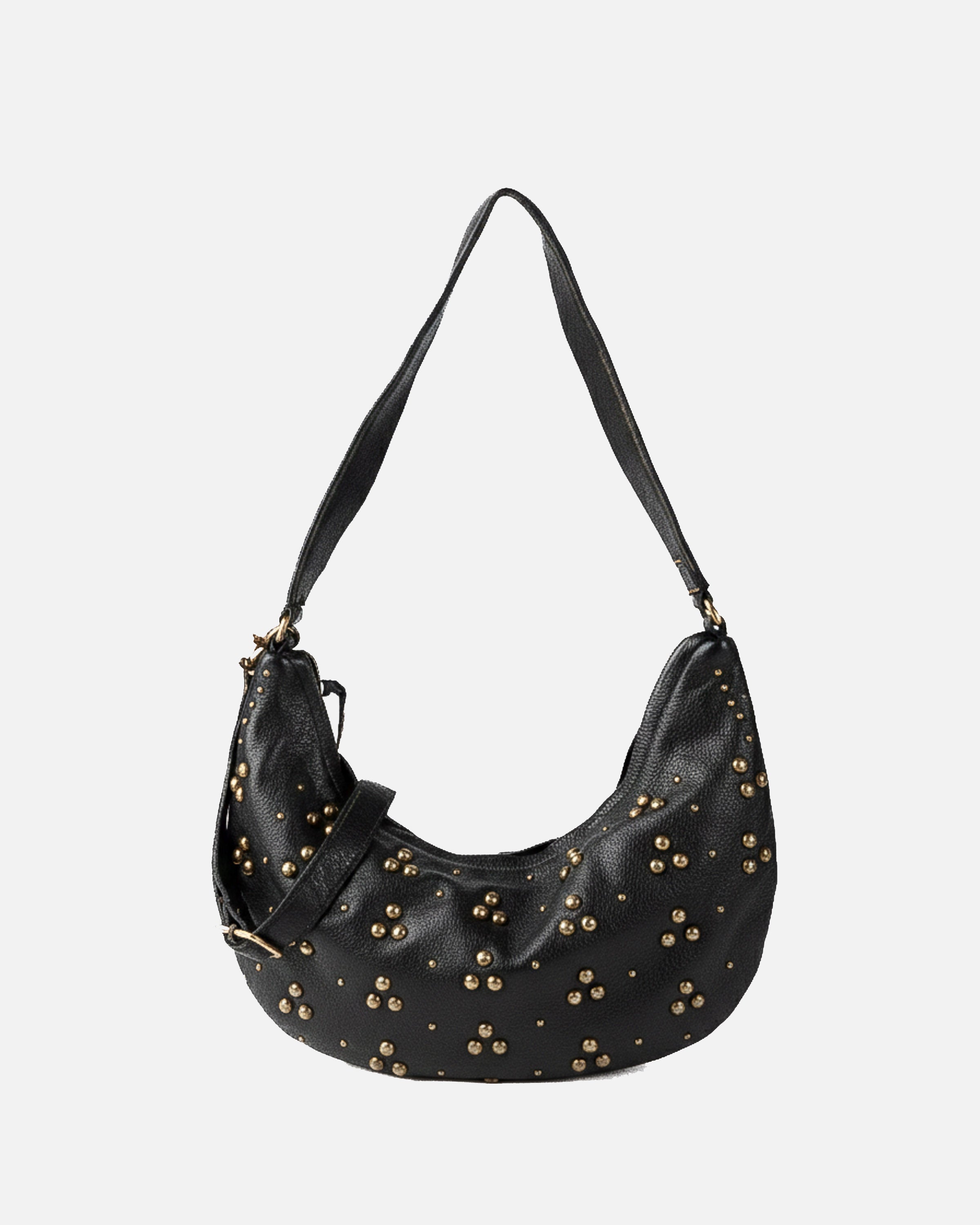 Biba leather bag with studded details