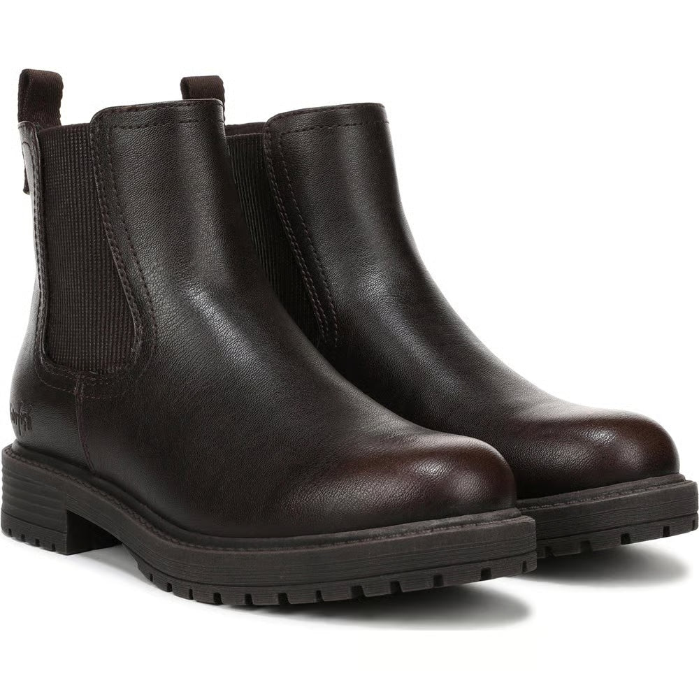 Blowfish Malibu Alfie cocoa faux leather Chelsea boots