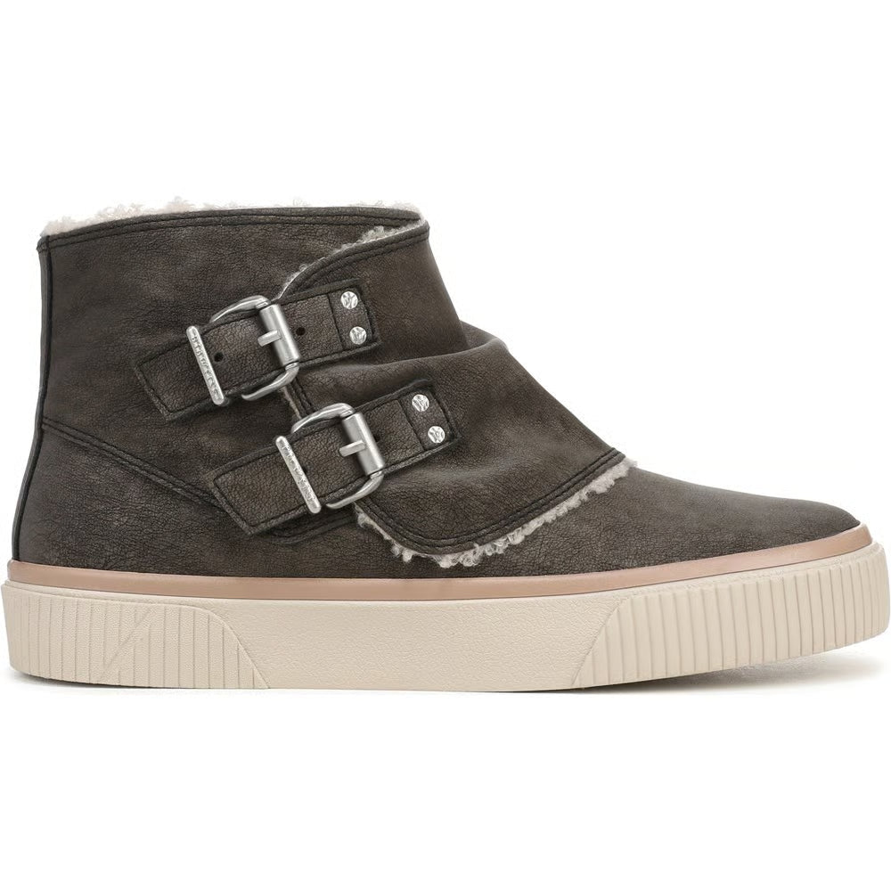 Blowfish Malibu charcoal sneaker boots side view