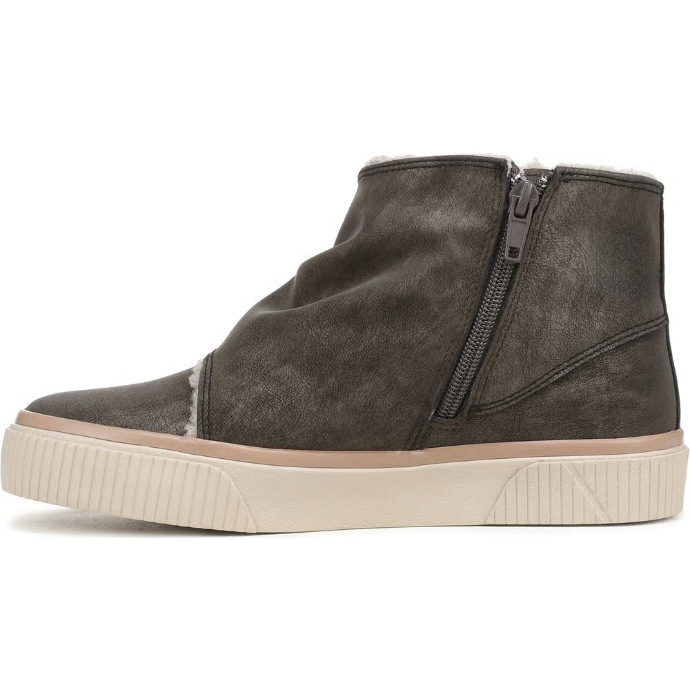 Blowfish Malibu charcoal boots with side-zip fastening