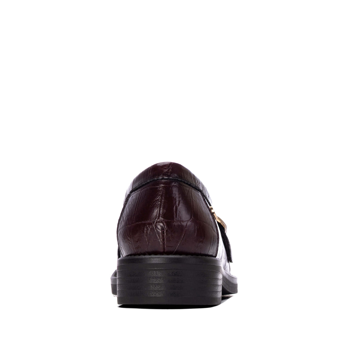 Women’s moccasin-style loafers with decorative detail
