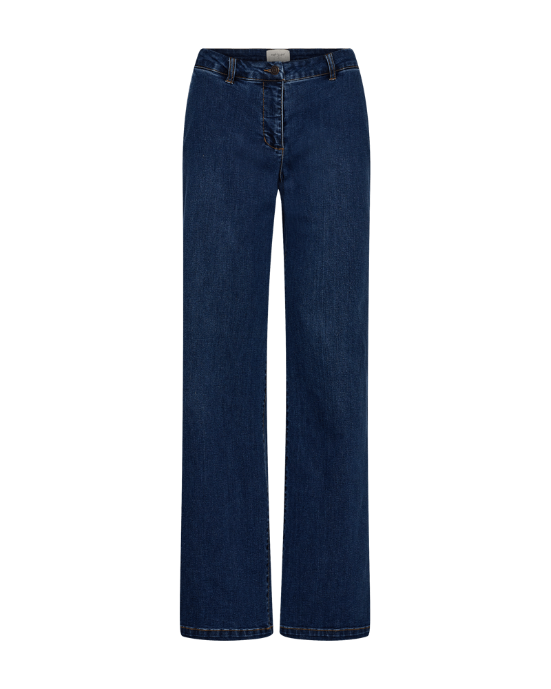 Freequent Isadora Jeans in soft stretch denim with a straight fit