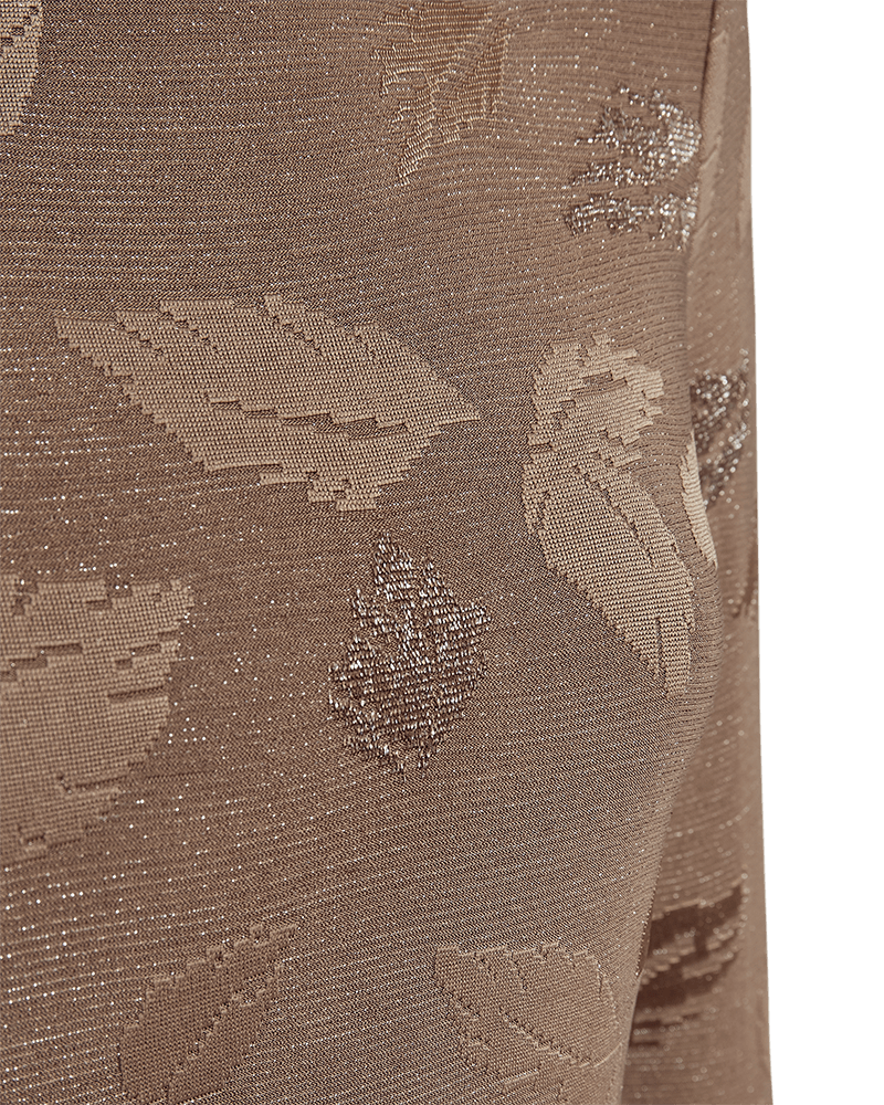 Freequent Isko metallic fabric detail