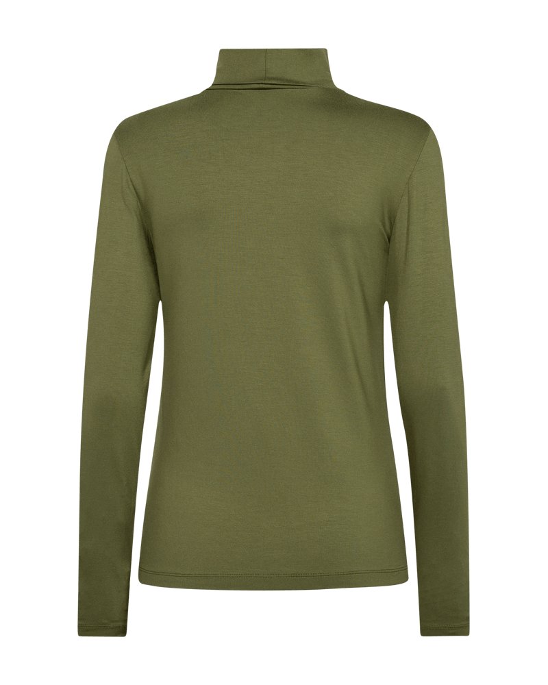 Freequent Liana soft stretch blouse back view