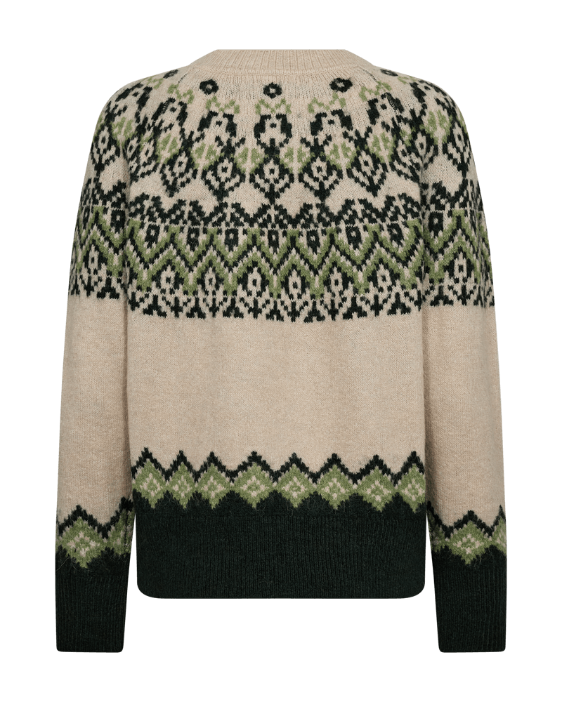 Freequent Merla Nordic jumper back view