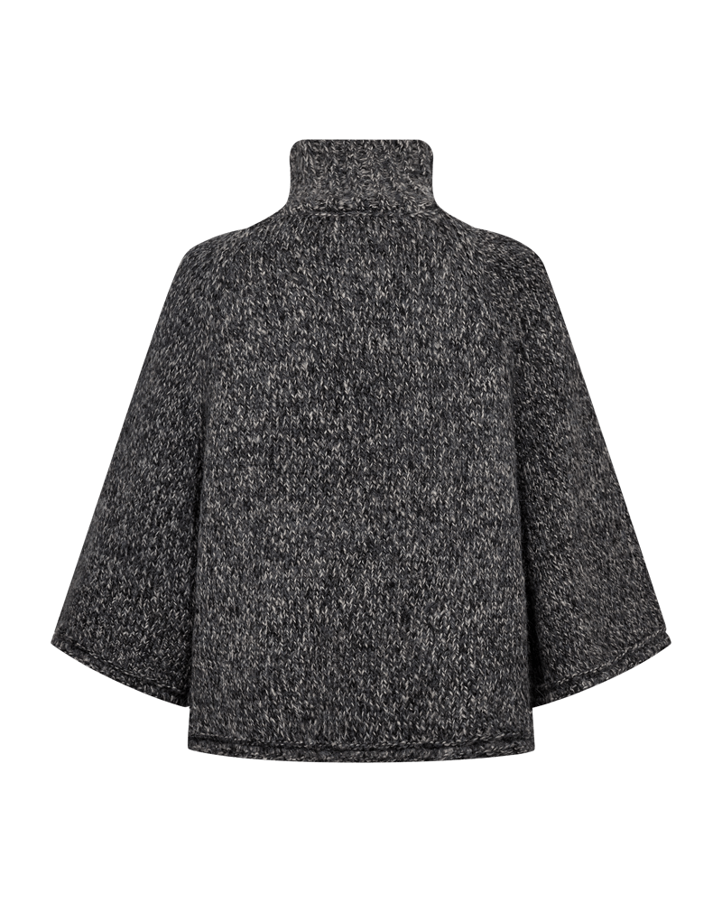 Freequent high-neck alpaca-blend jumper back view