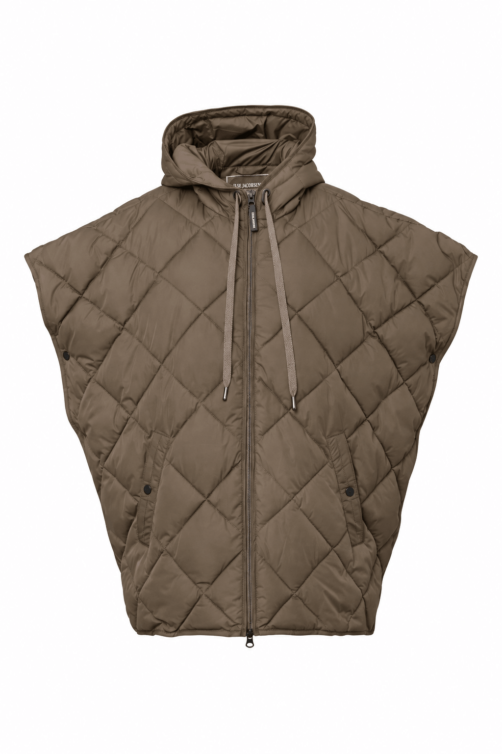 Ilse Jacobsen padded cape front view
