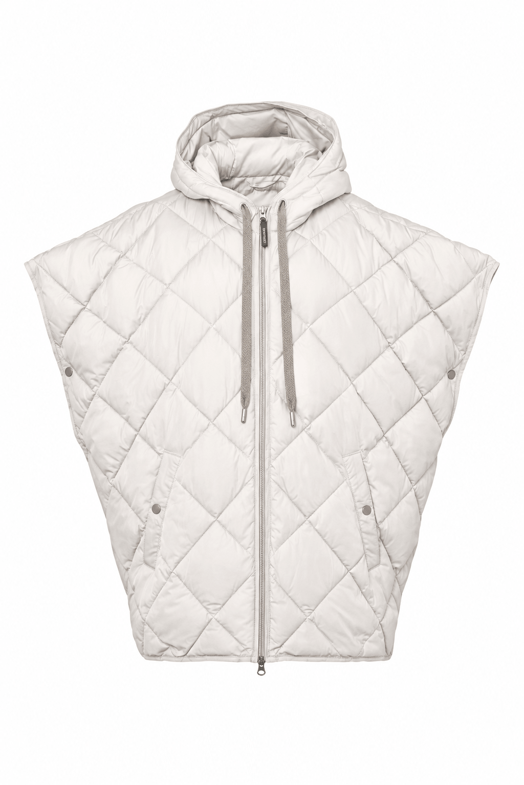 Ilse Jacobsen padded cape with two-way zip