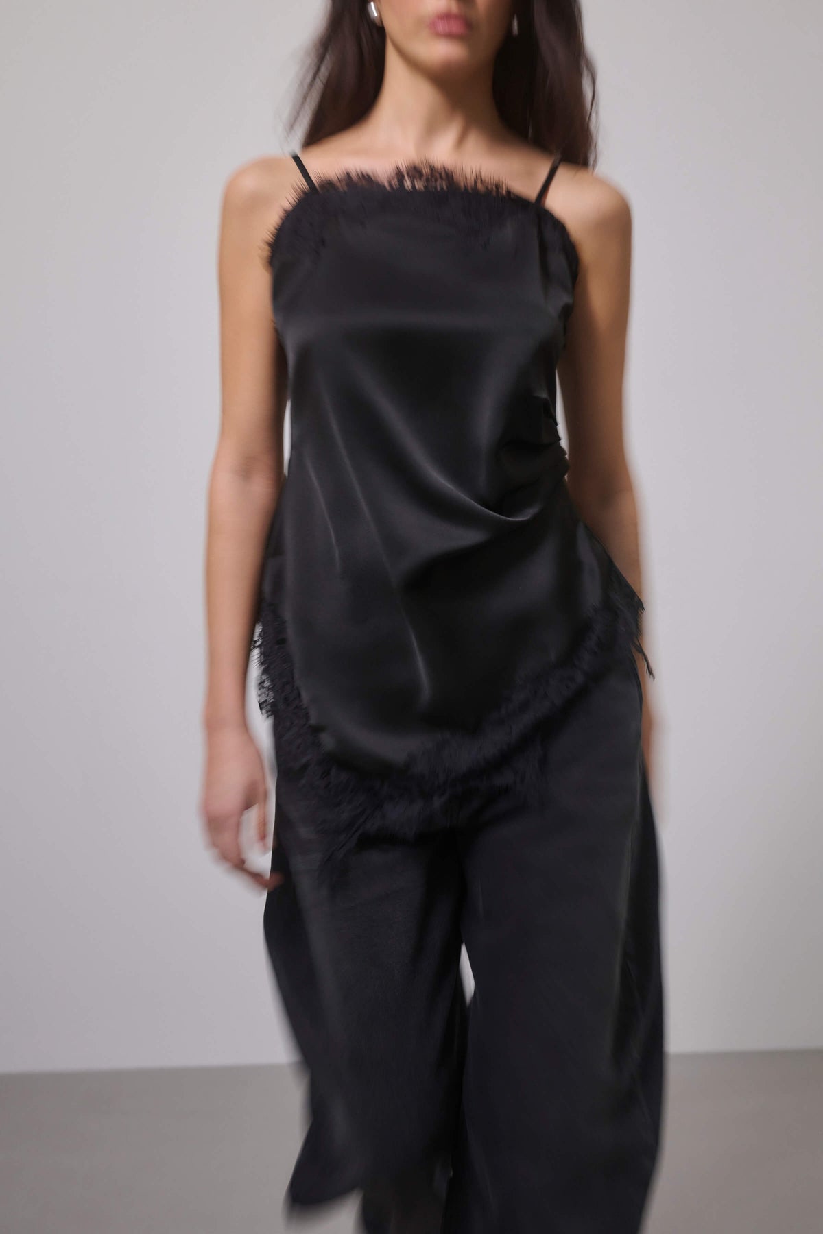 My Essential Wardrobe Brenda top with adjustable shoulder straps