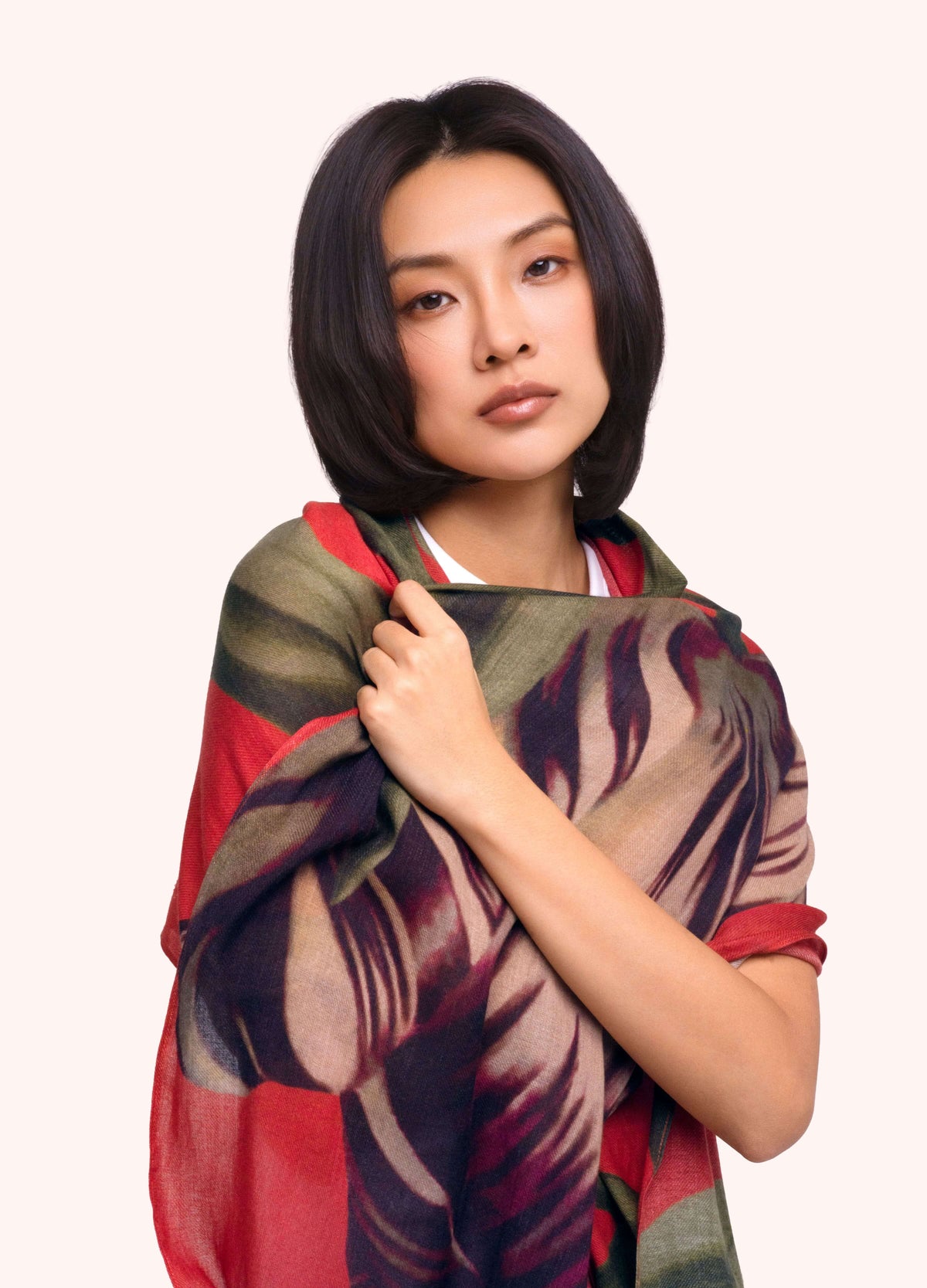 POWDER Tulip Wool Mix Scarf