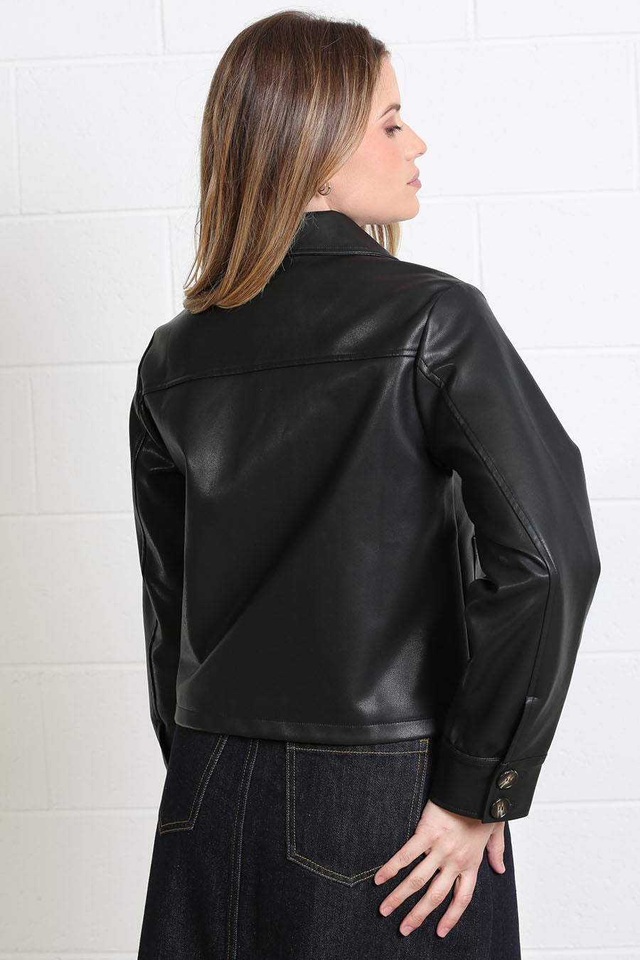 Rant & Rave Adele black jacket front view