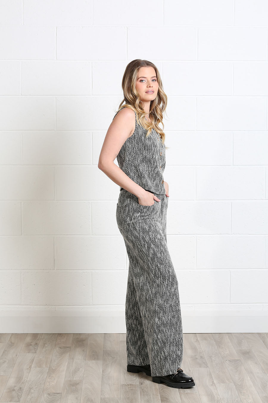 Miranda women’s waistcoat styled as part of a matching trouser co-ord