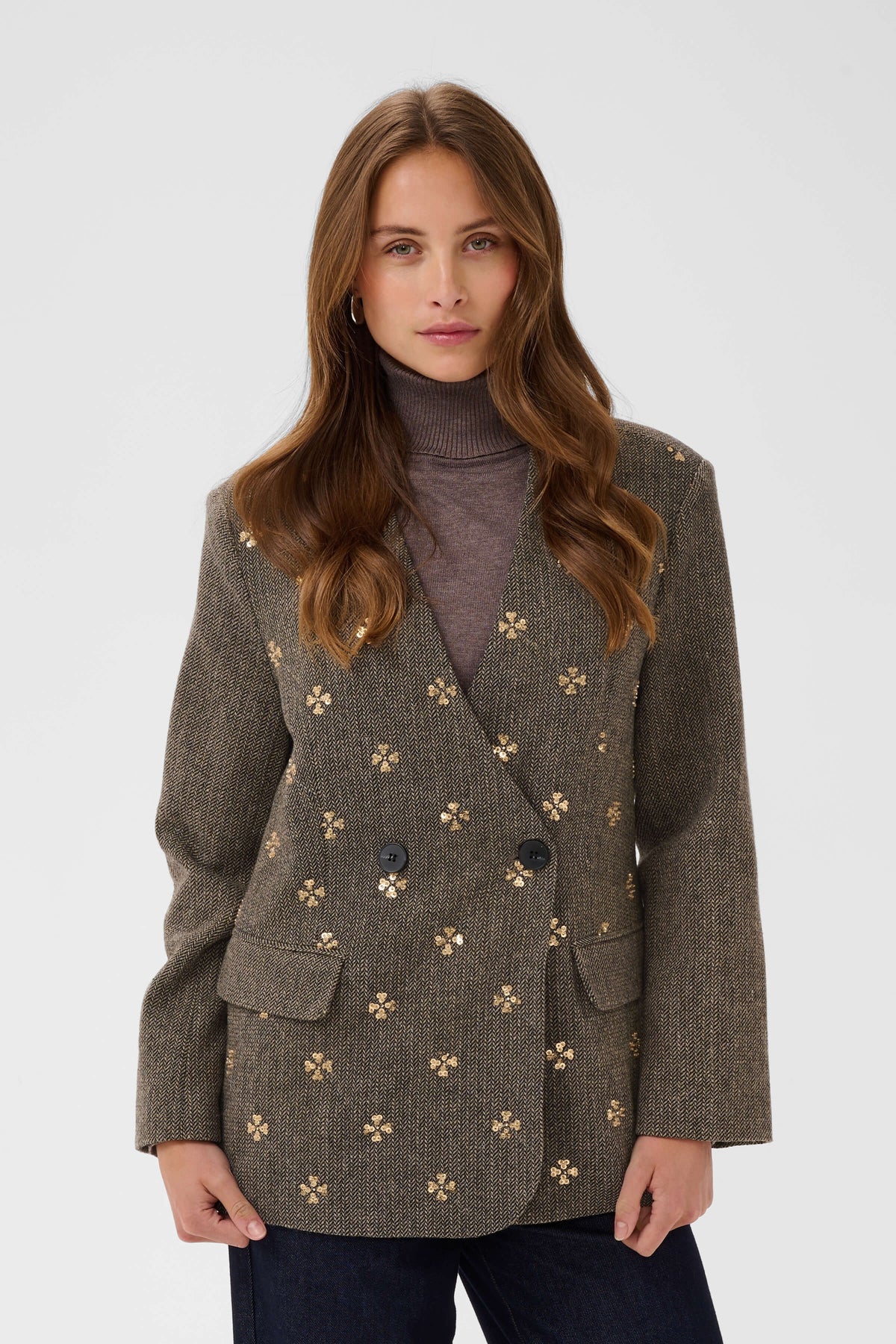 Saint Tropez TerencianaSZ double-breasted blazer