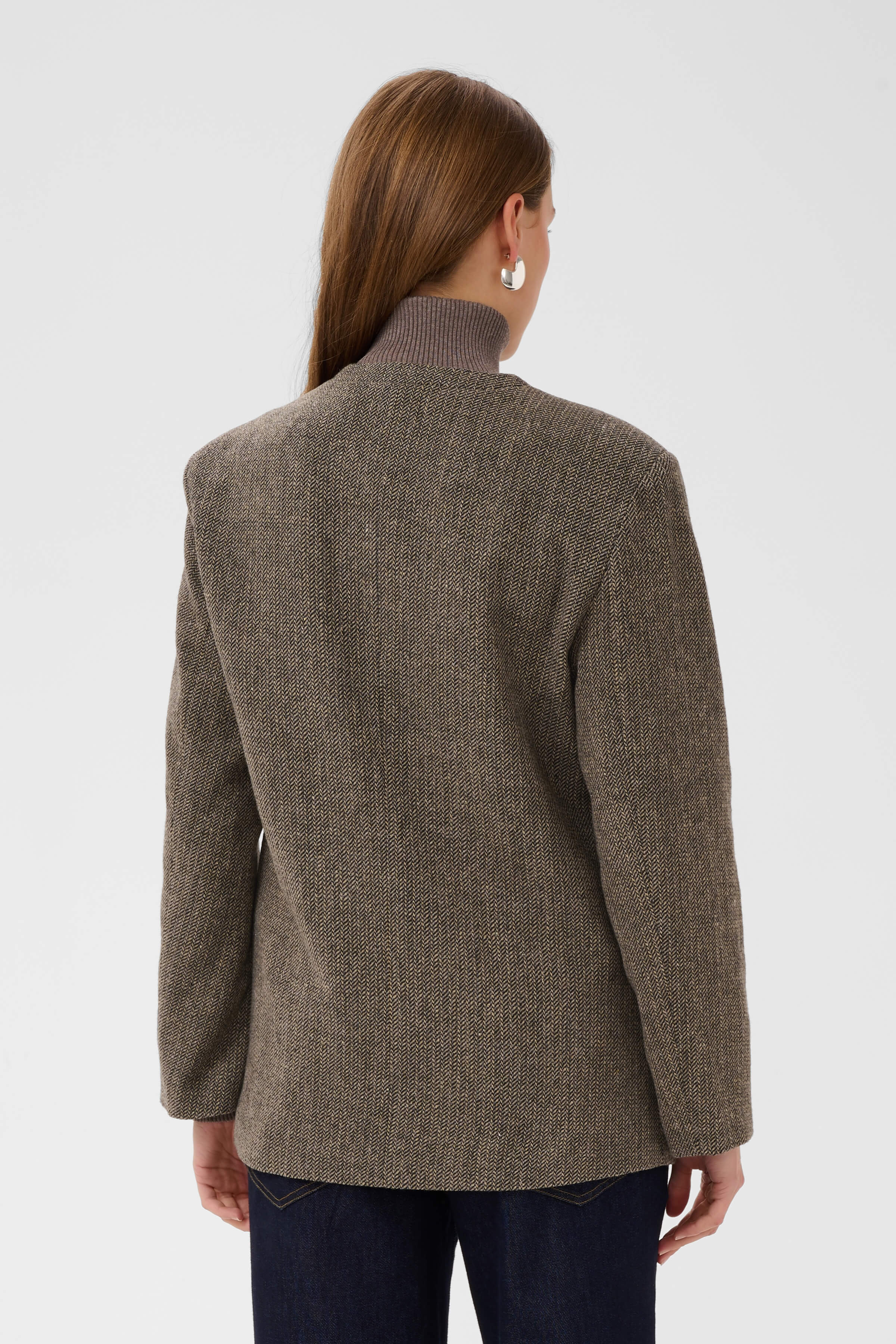 Saint Tropez structured blazer with a straight fit