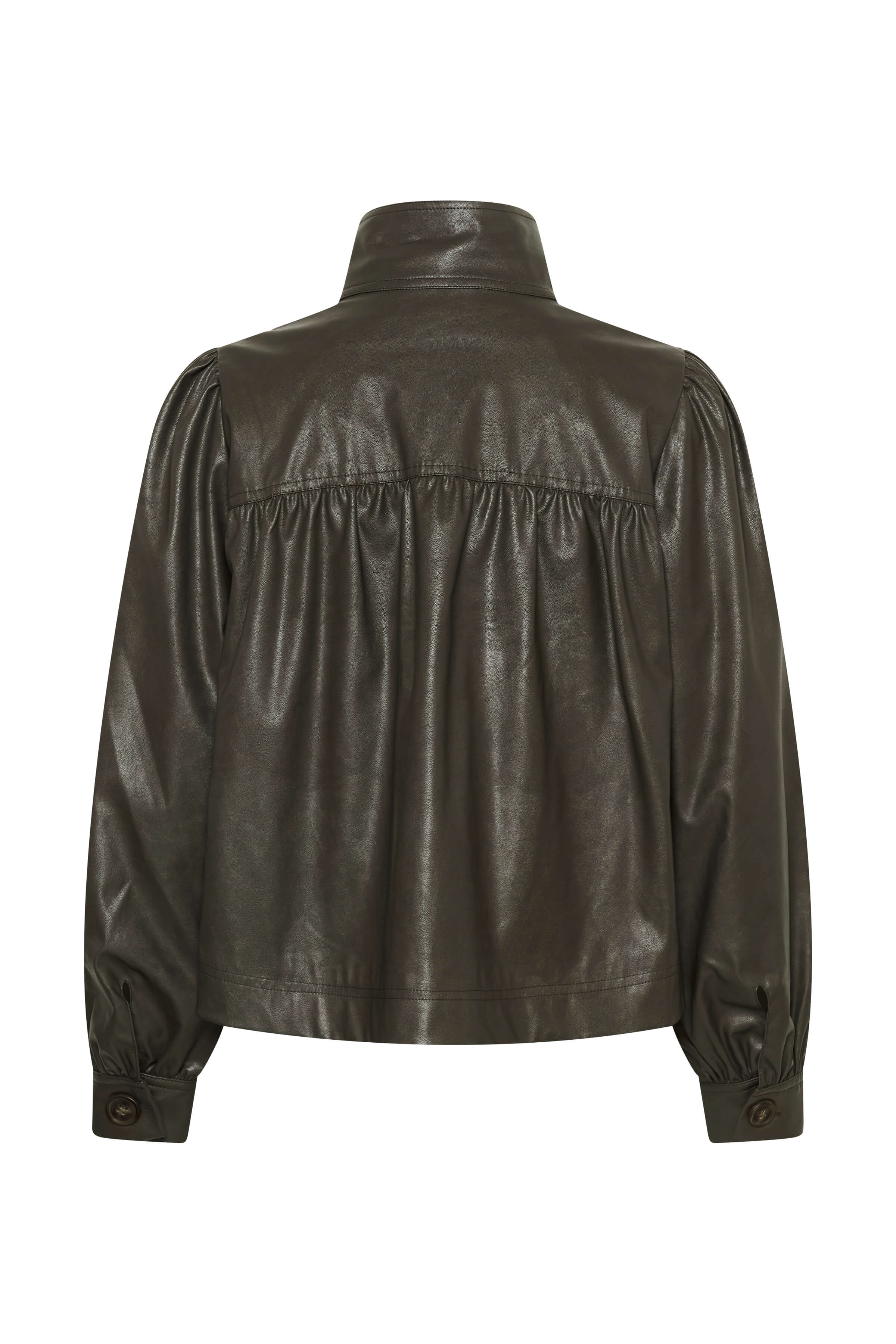 TomaSZ Jacket with high collar and buttoned cuffs