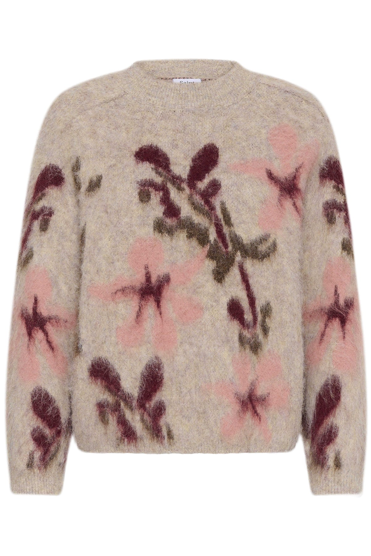 Saint Tropez Ulice floral jumper front view