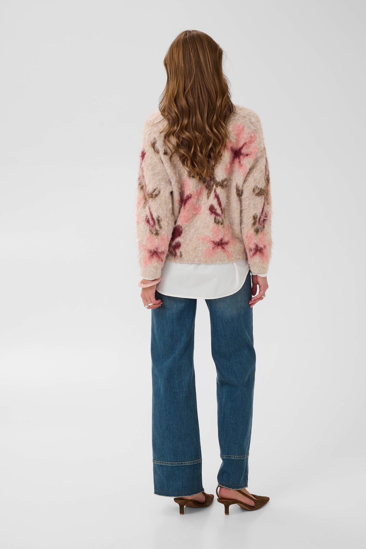 Saint Tropez Ulice relaxed oversized jumper styled view