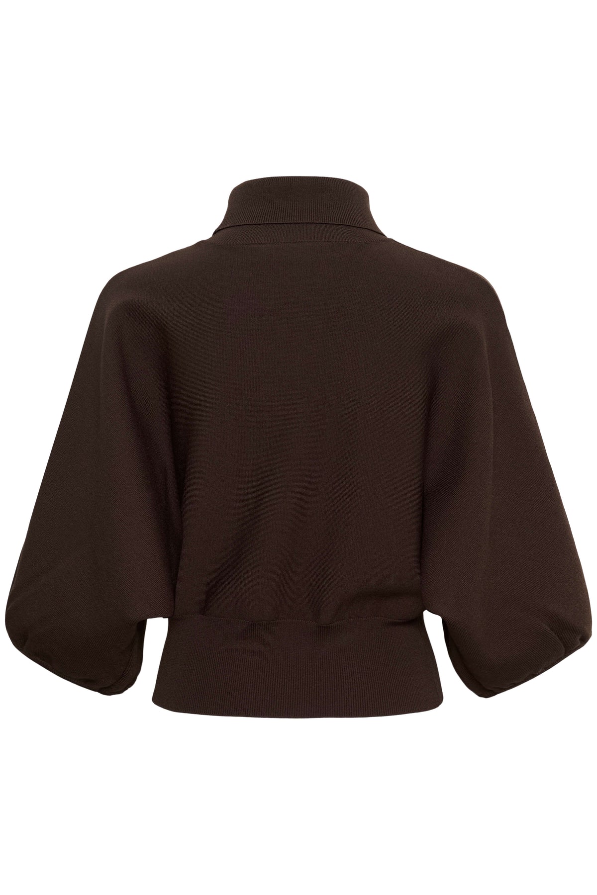 Saint Tropez Uzdina high-neck jumper back view