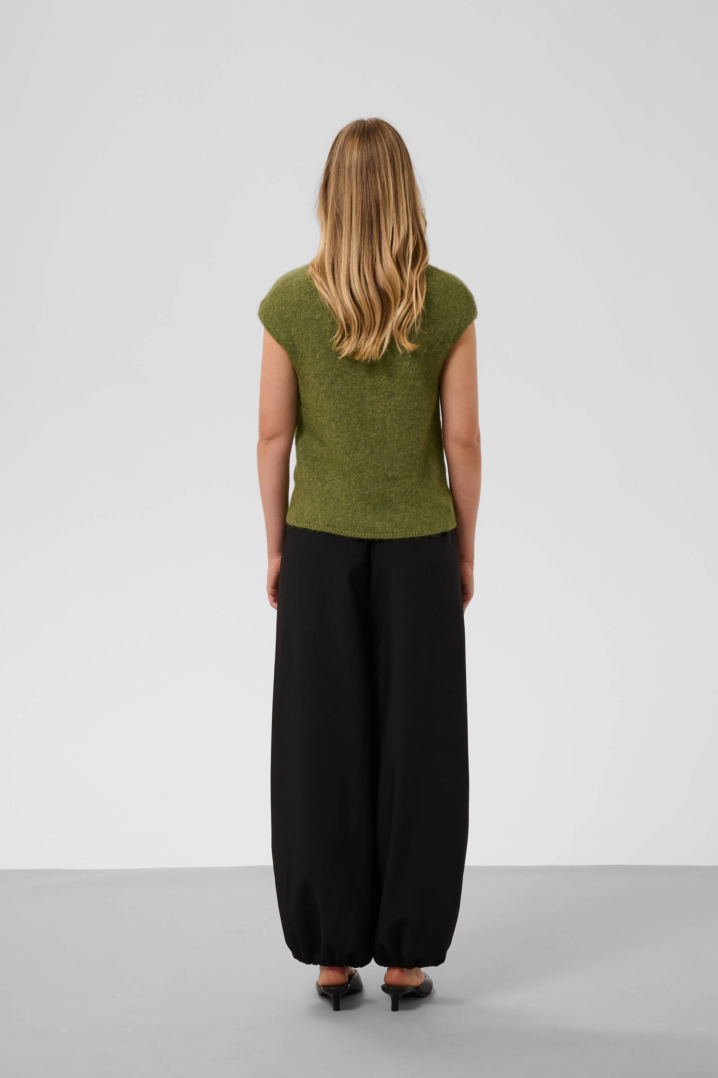 Soaked in Luxury Anina straight-fit layering top