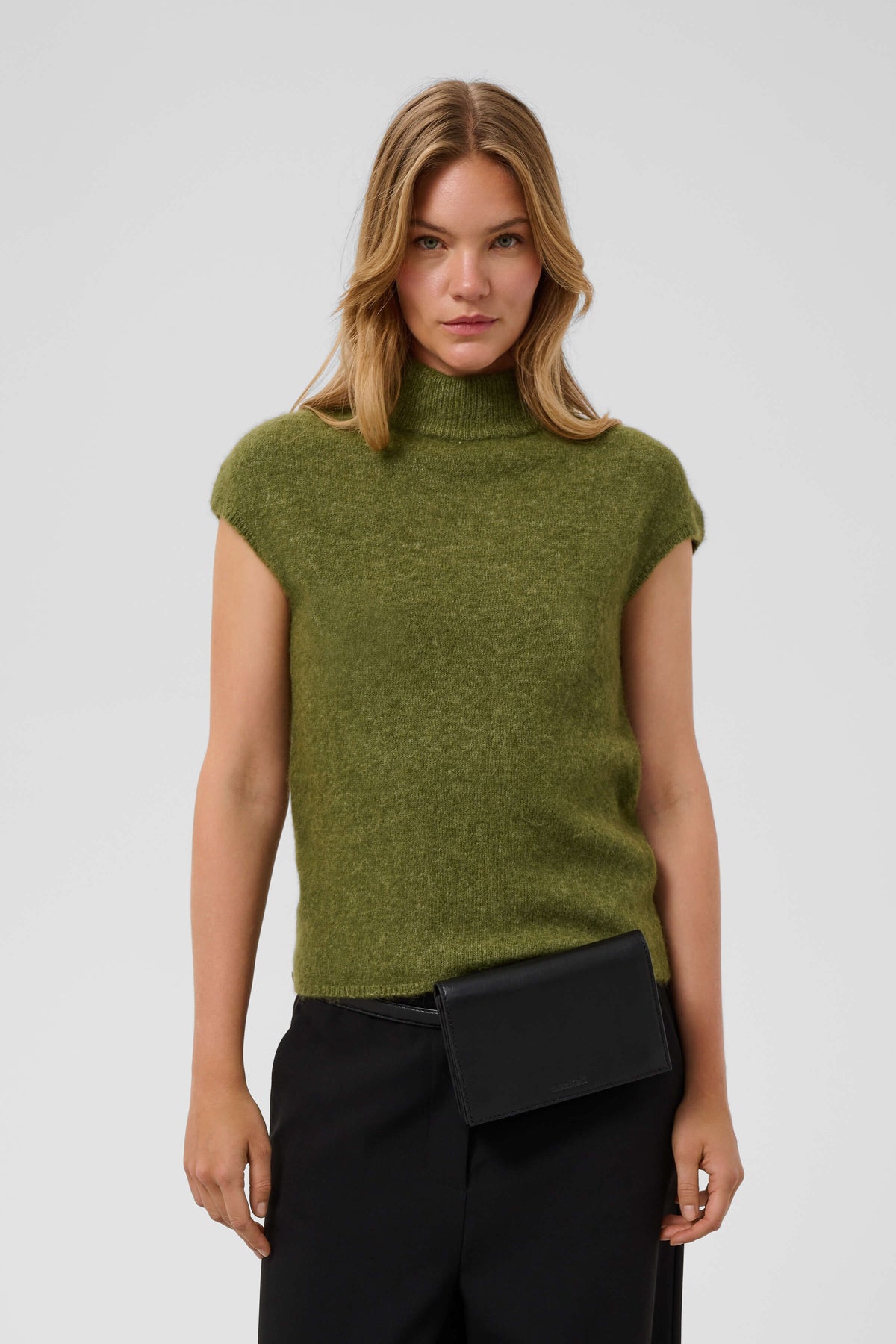 Front view of the Soaked in Luxury Anina Pullover