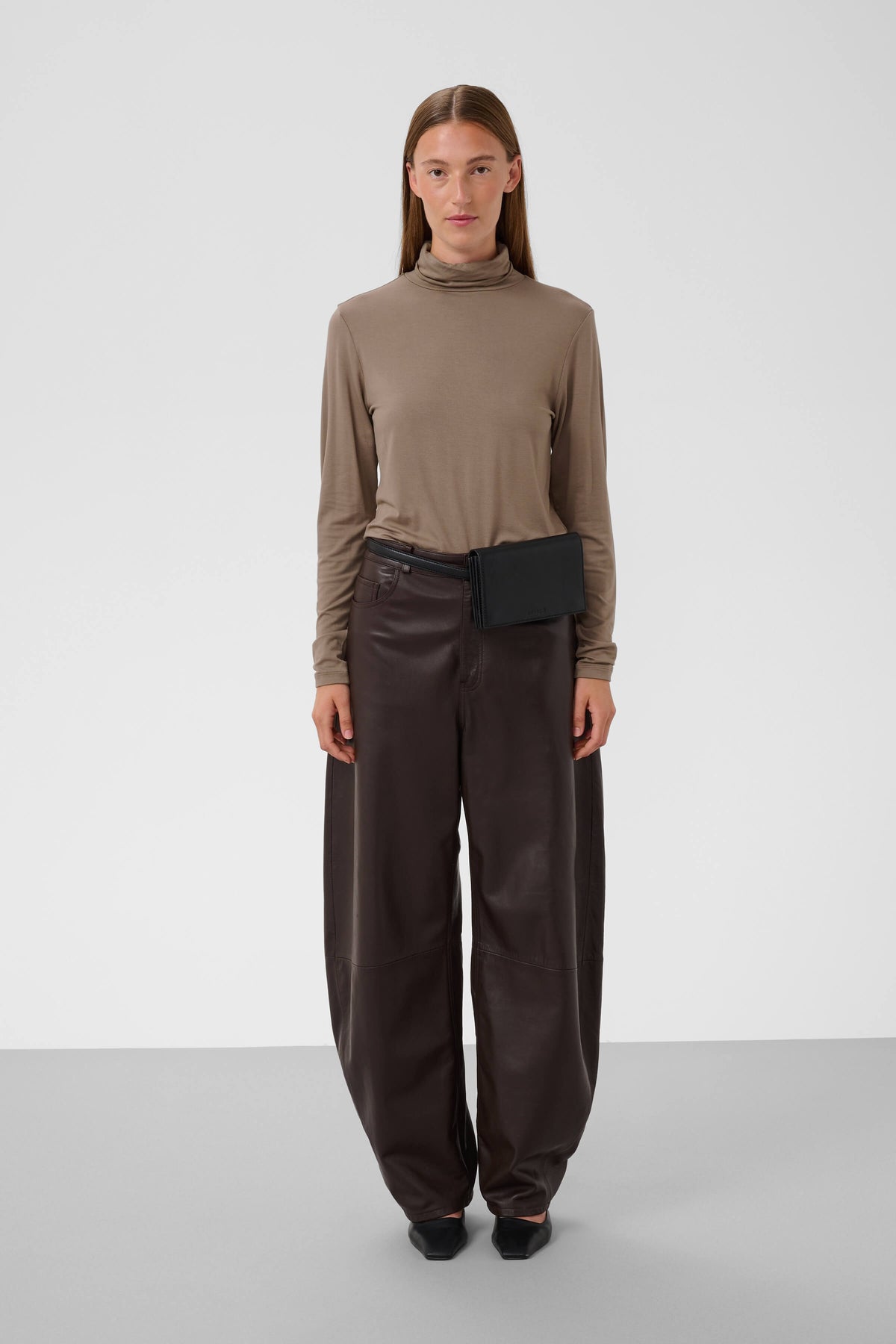 Slim-fit roll-neck top by Soaked in Luxury