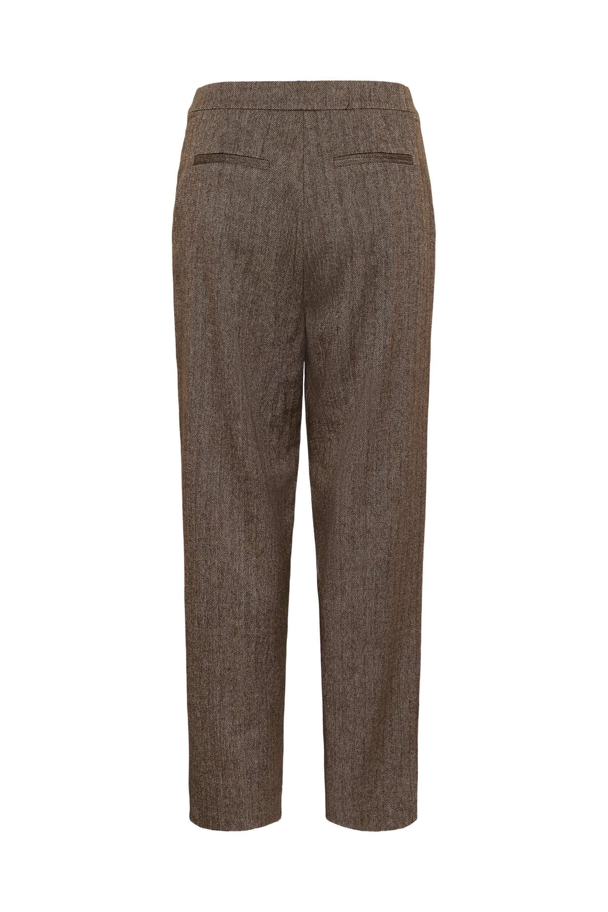 Back view of Soaked in Luxury Kango wide-leg trousers