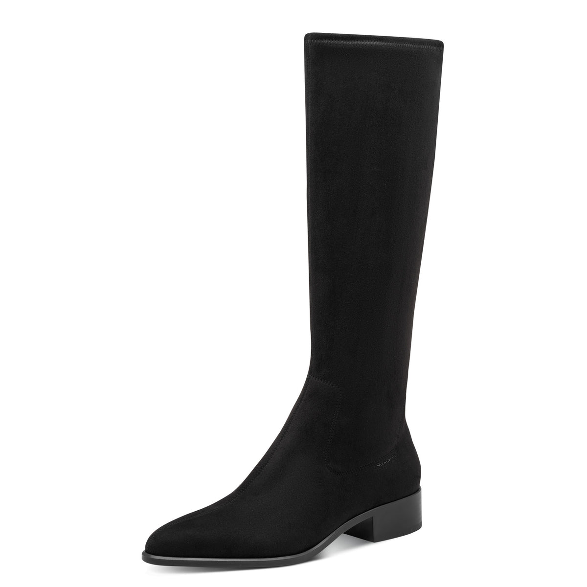Tamaris pointed-toe long boots side view