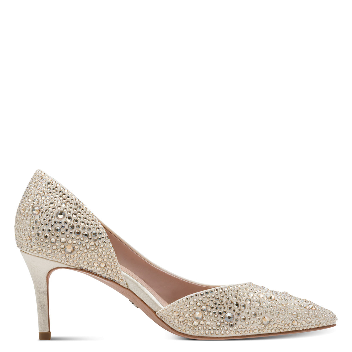 Tamaris Pearl Glam stiletto heel side view