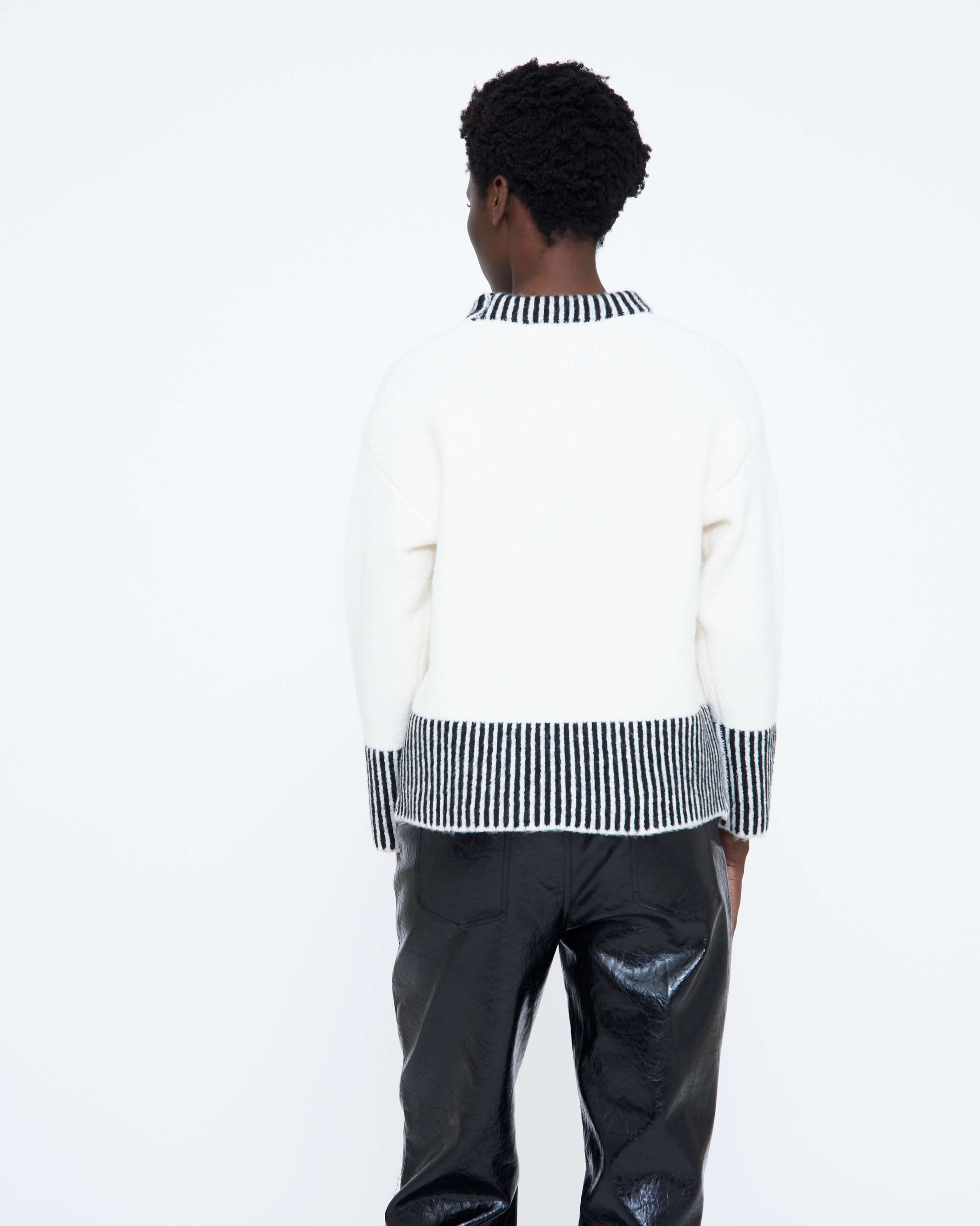 Wild Pony round-neck geometric print jumper