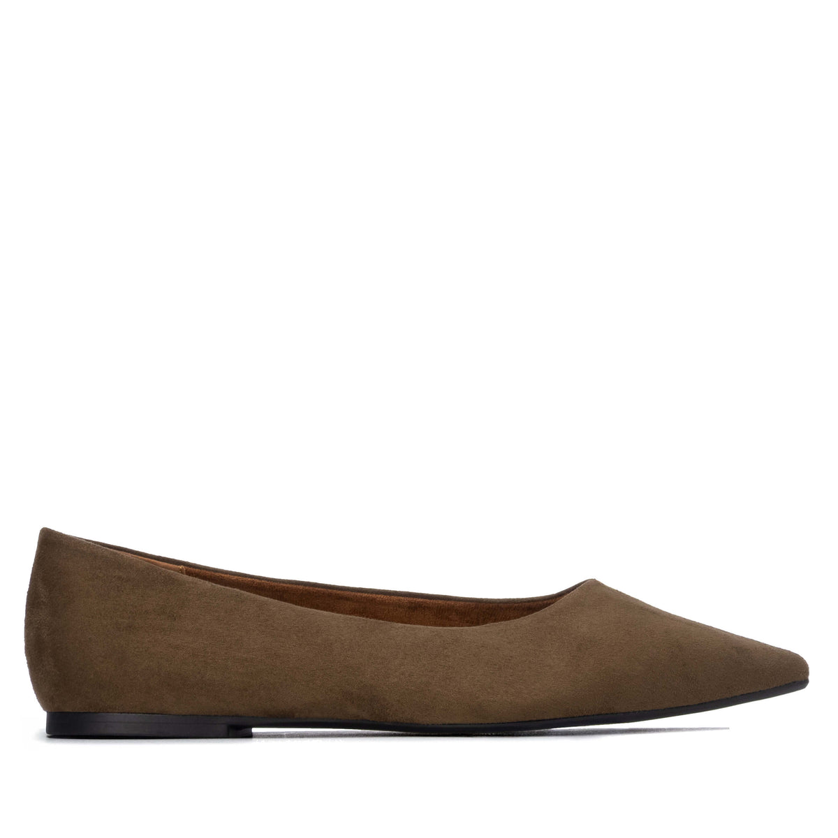 Xti women’s ballerina flat 14640001 with pointed toe