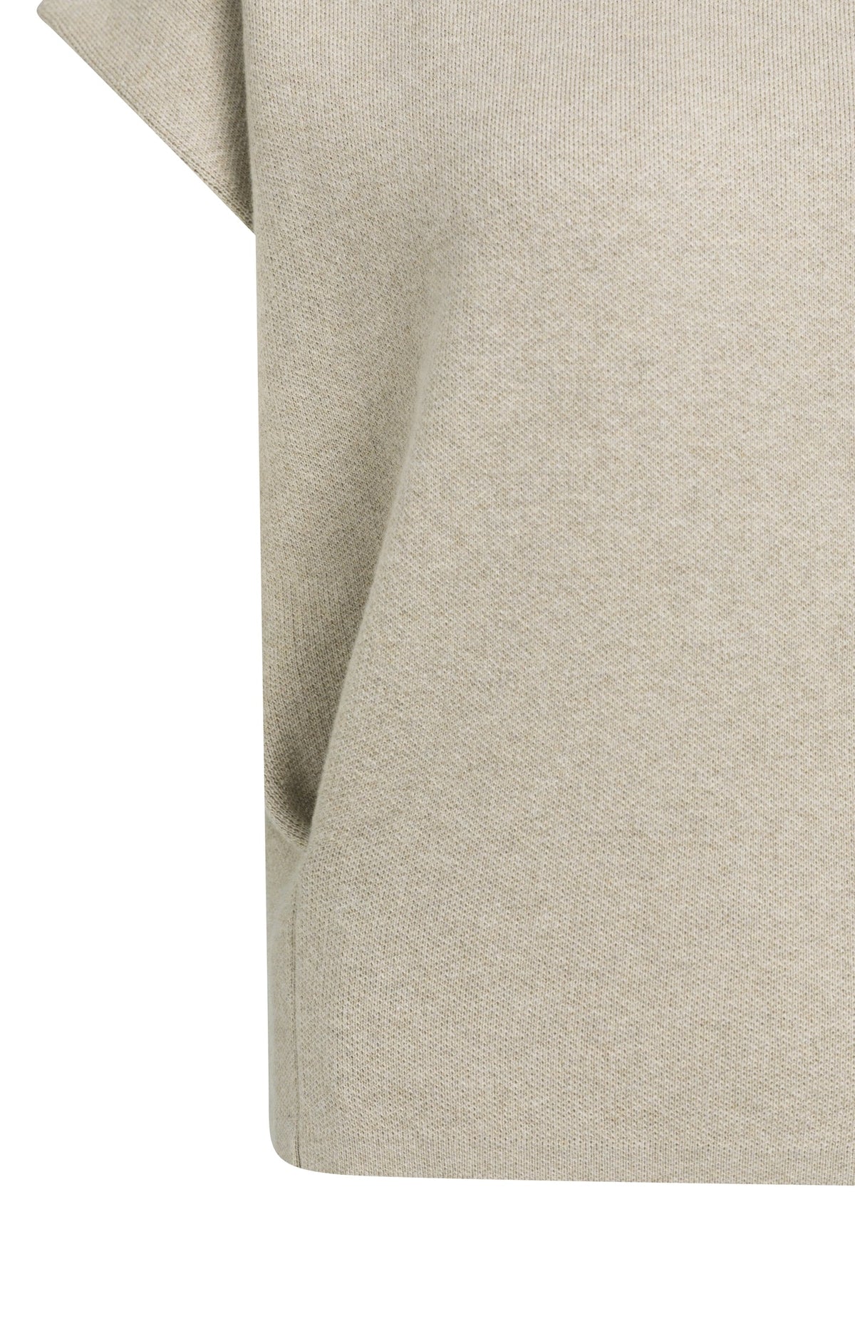 Jacquard knit top with cap sleeves from YAYA