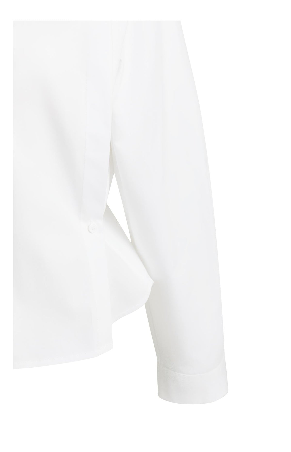 YAYA poplin blouse with adjustable waist and long sleeves