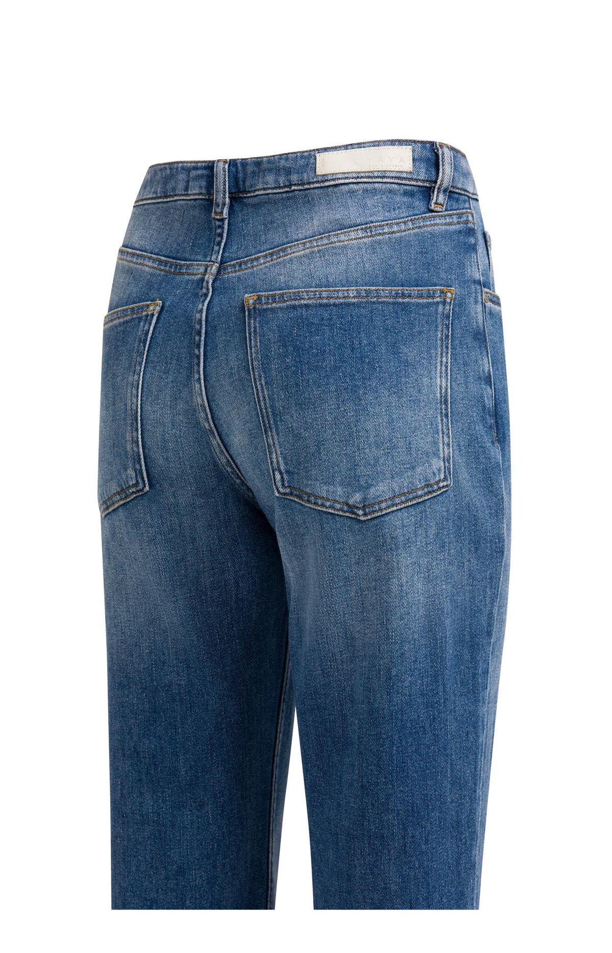 YAYA straight-leg jeans side view