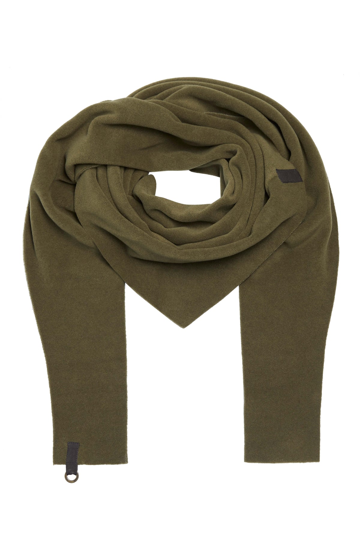 Moss triangle scarf from HSCPH