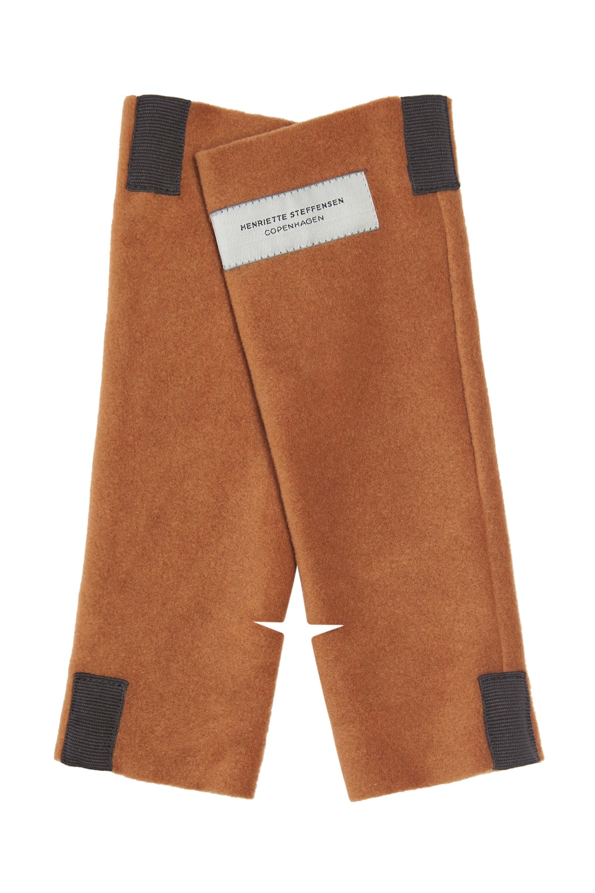 HSCPH wrist warmers in rust