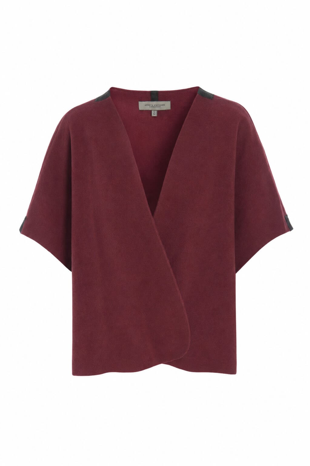 7174 vest in bordeaux