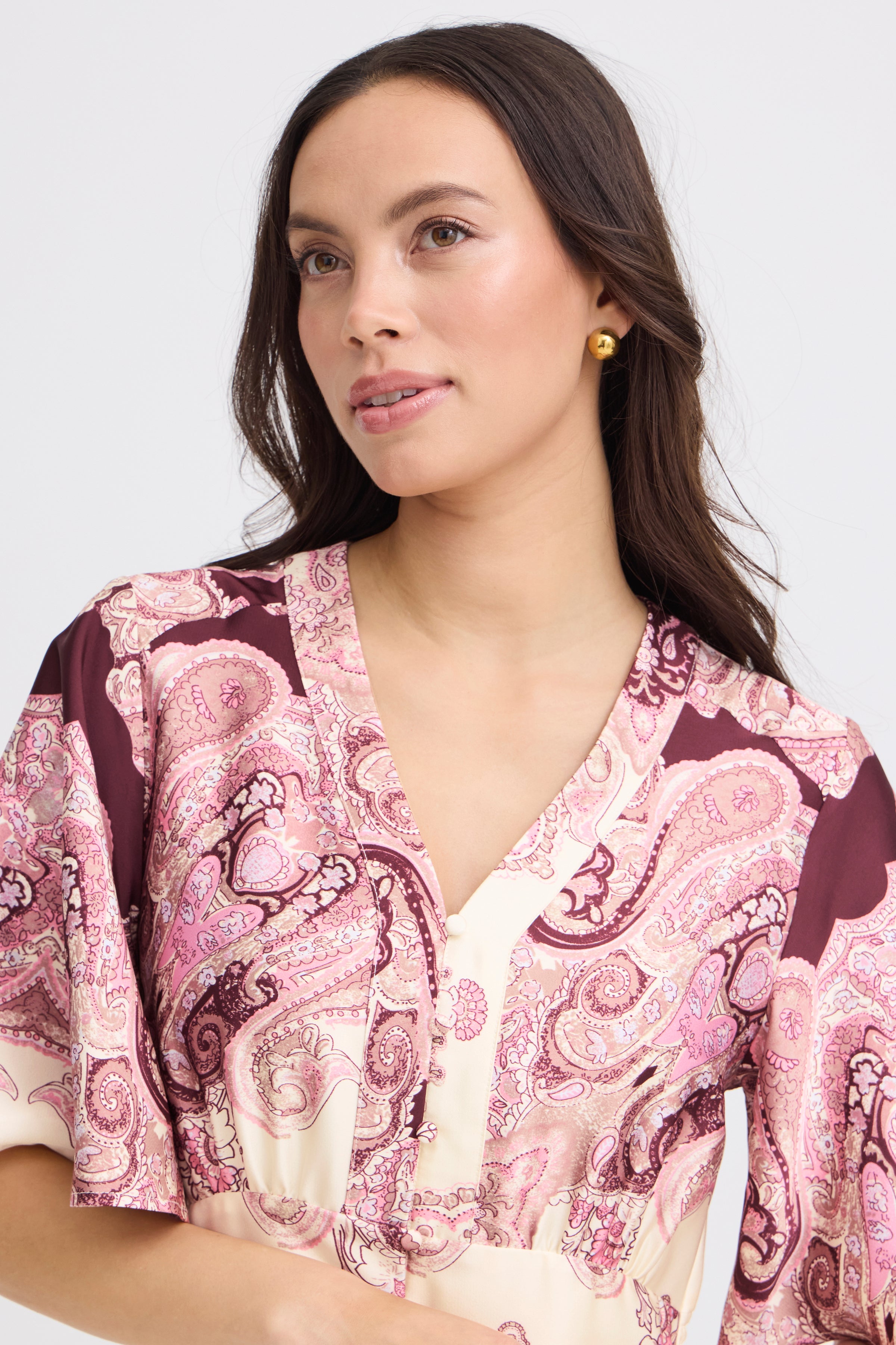 b.young BYJANNIKE Paisley Print Dress