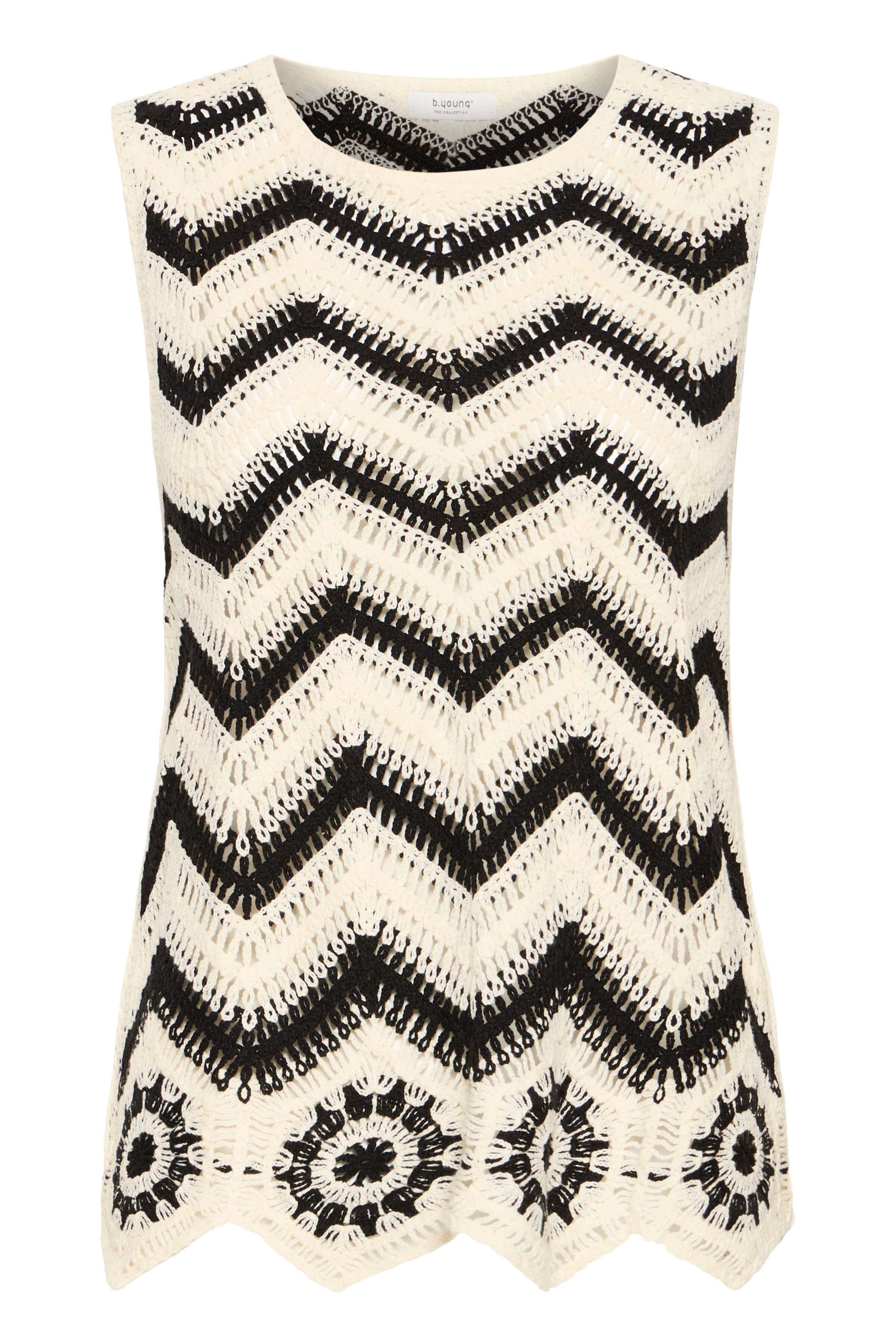 b.young BYOESRA Crochet Slipover
