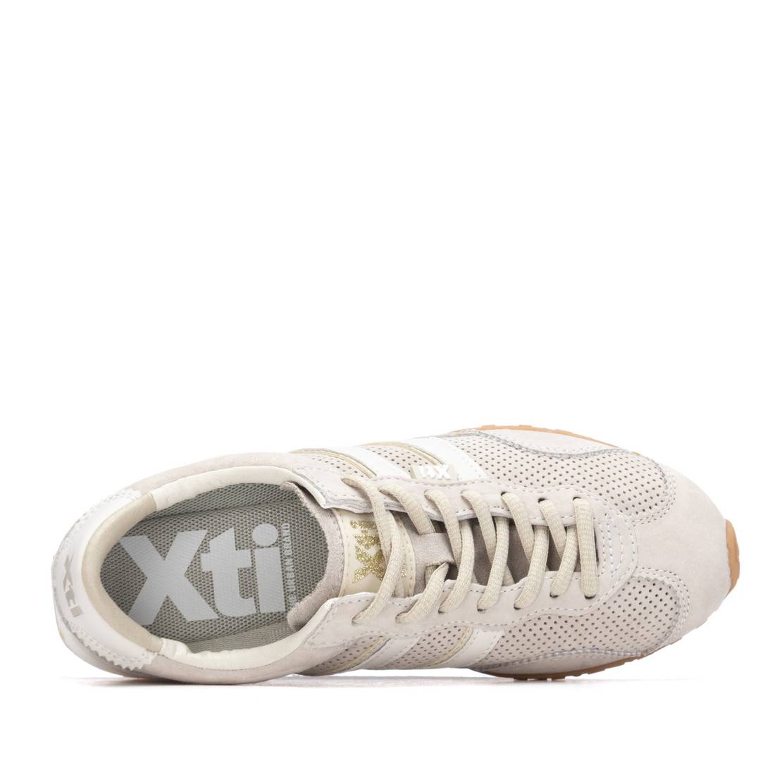 Breathable summer runners in light grey