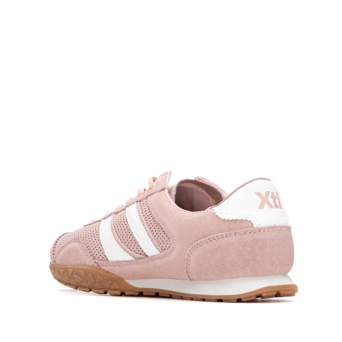 Pink and white breathable summer runners 