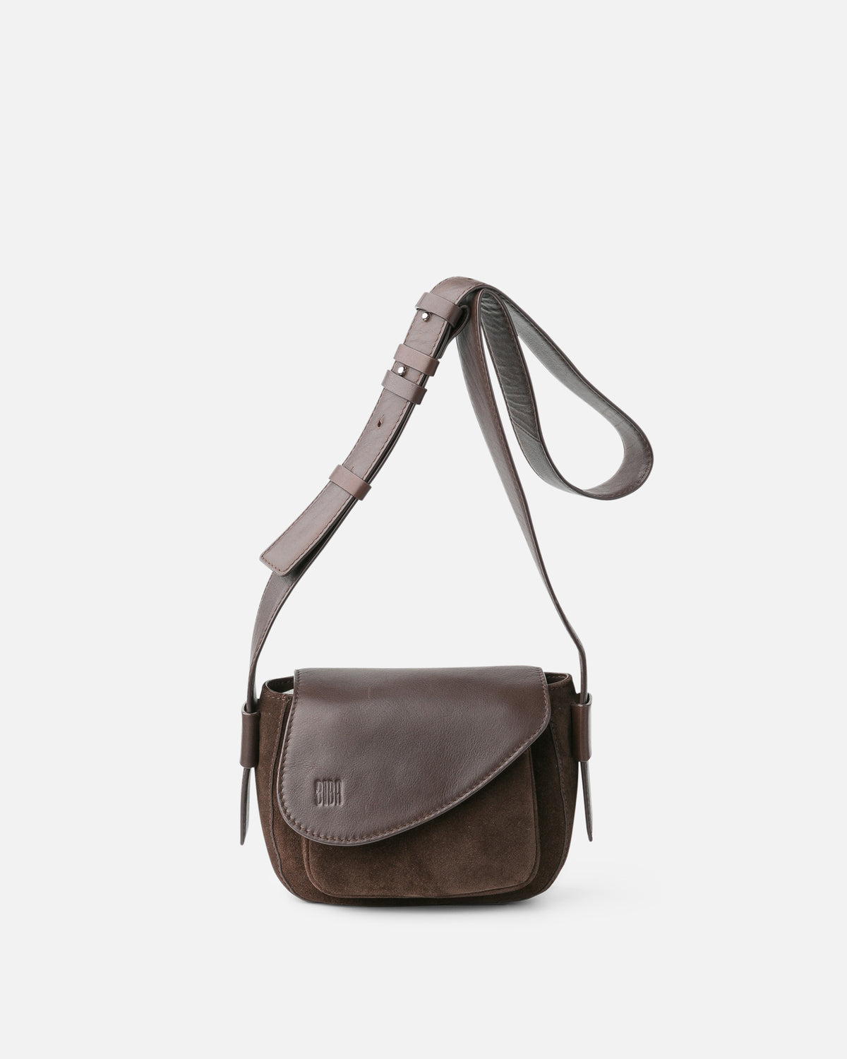 BIBA Blunt Suede Leather Crossbody Bag style BLT2L