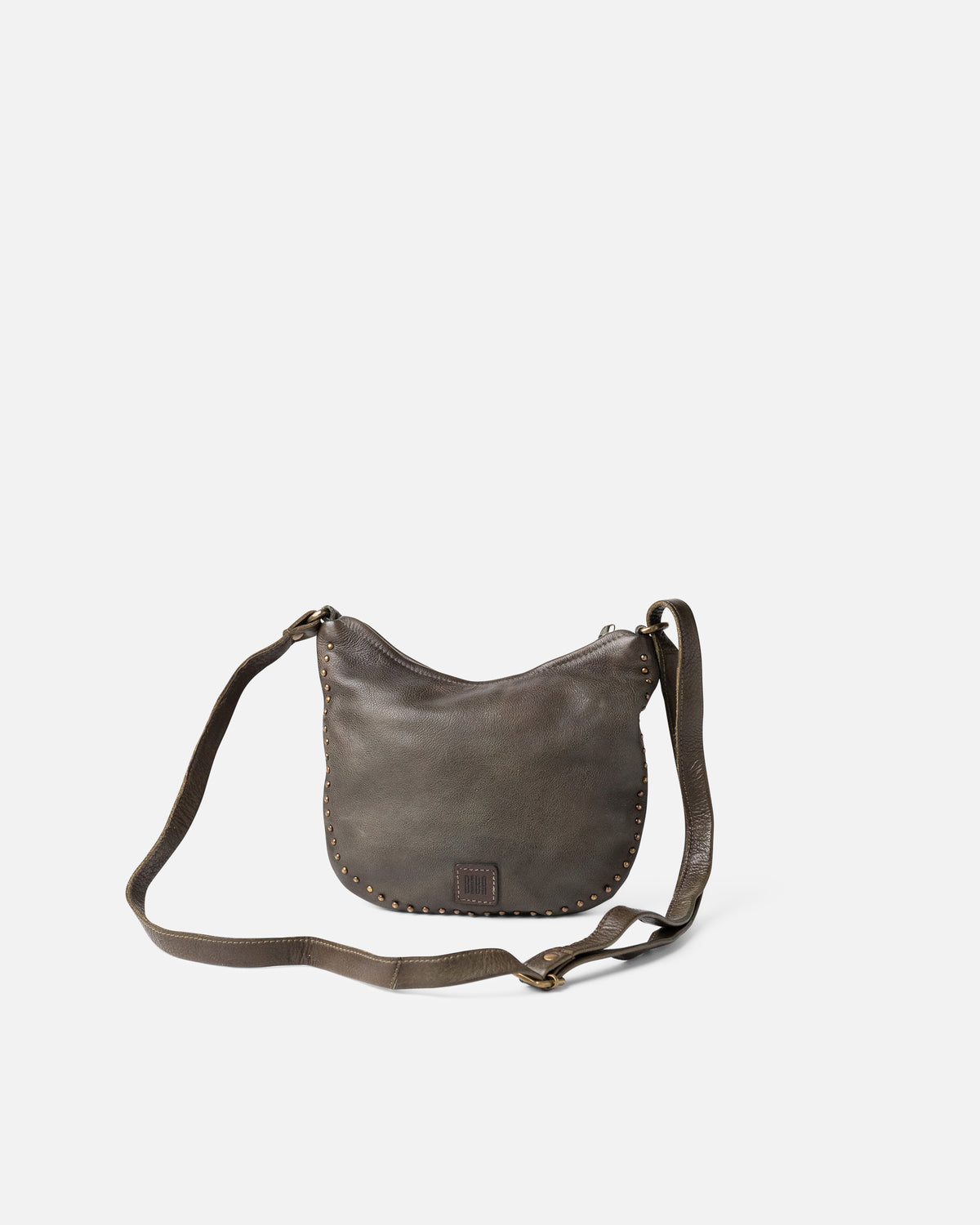 BIBA Hill HIL2L leather shoulder bag in khaki green