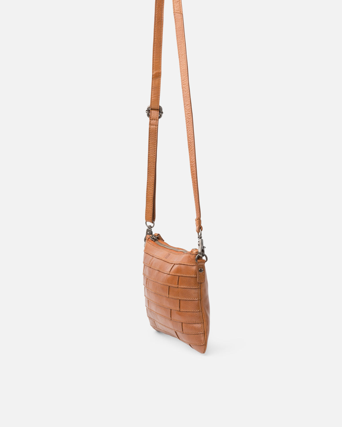 BIBA style LEB16L rectangular patchwork bag detail